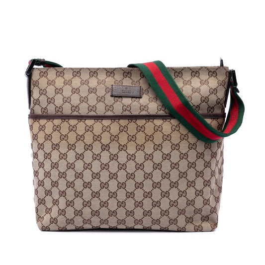 Gucci GG Canvas Web Crossbody