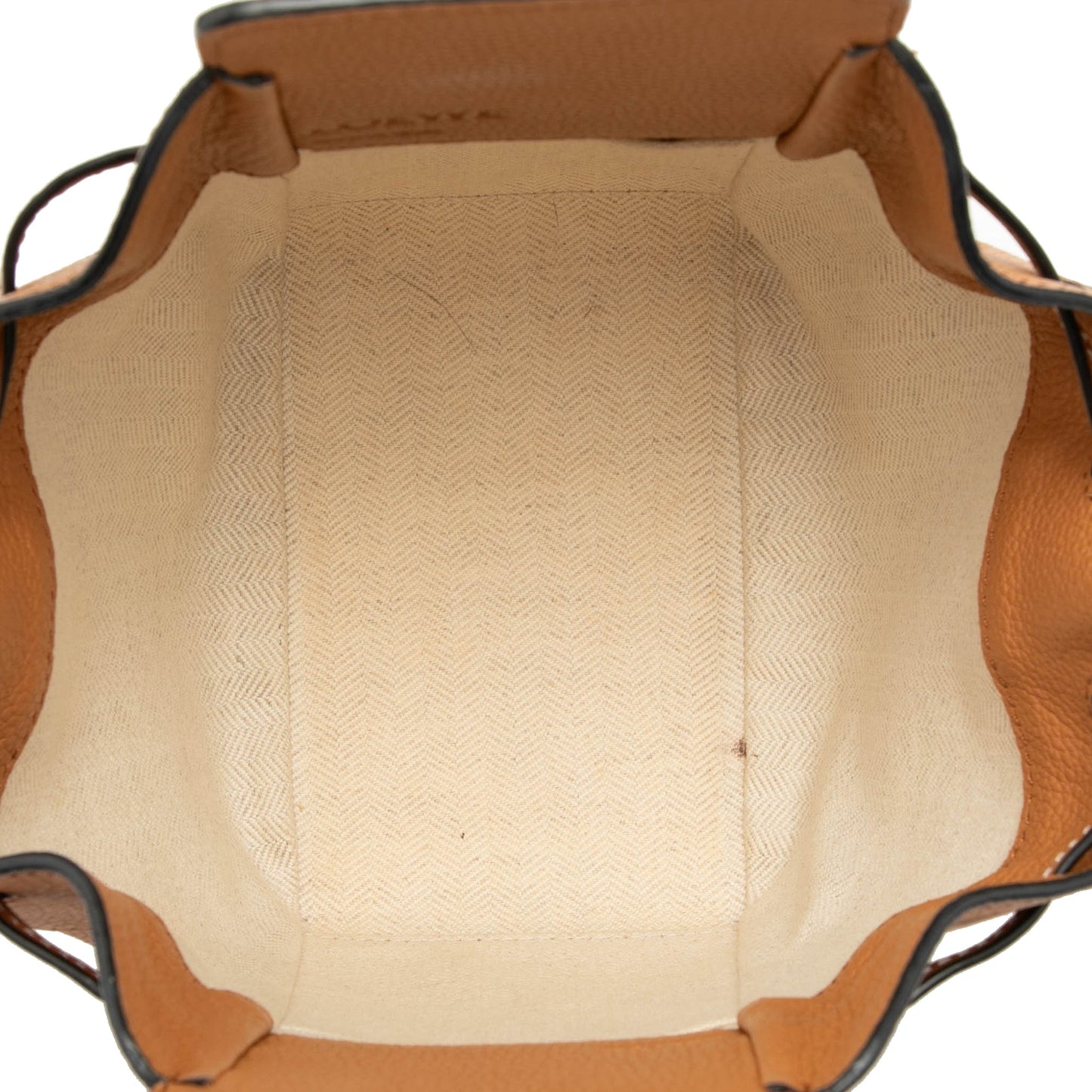 LOEWE Mini Grained Calfskin Drawstring Hammock Bag