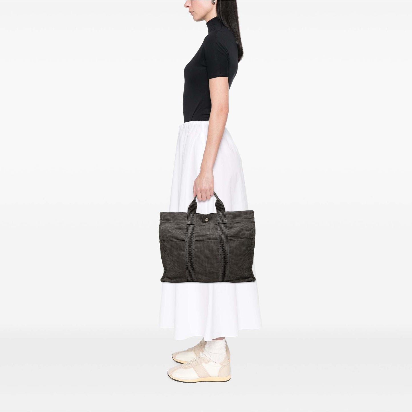 Hermès Canvas Herline MM