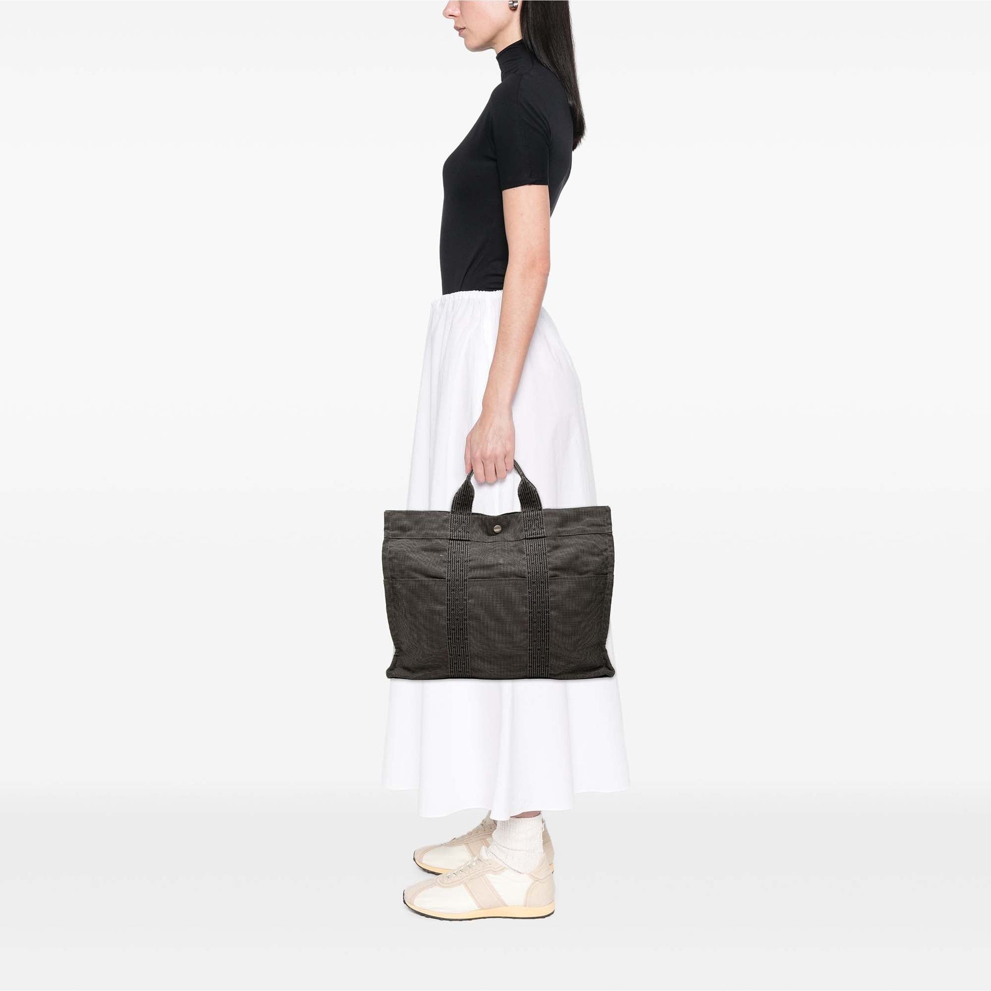 Hermès Canvas Herline MM