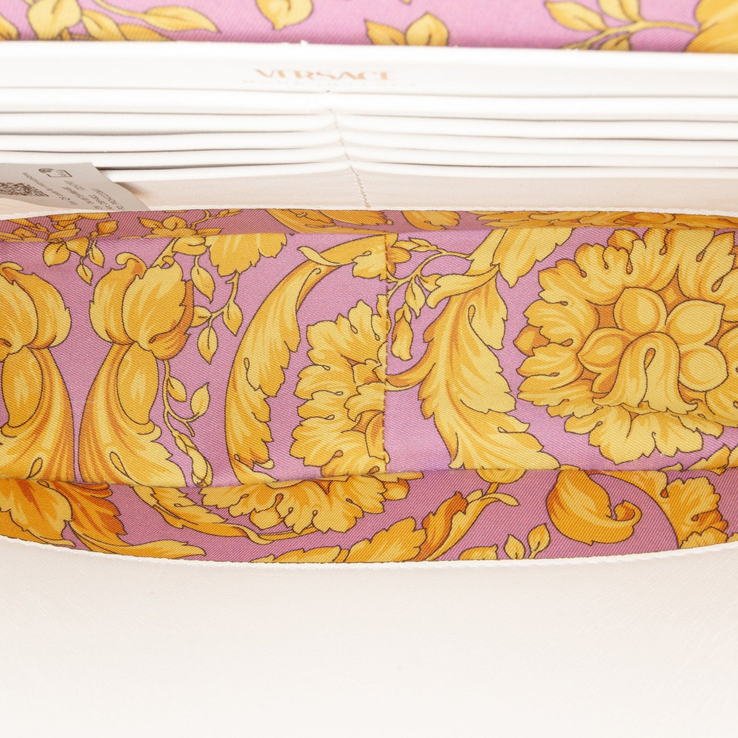 Versace Nappa Leather Virtus V Crossbody