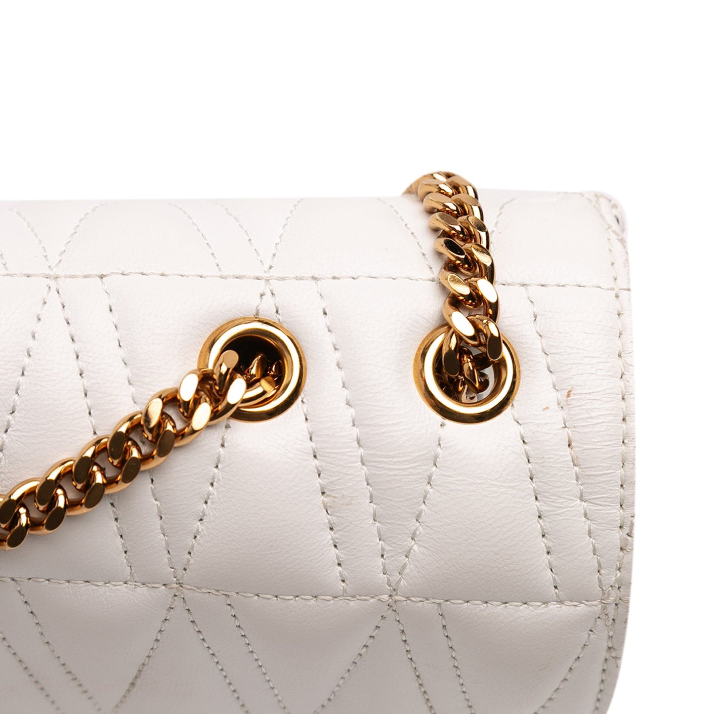 Versace Nappa Leather Virtus V Crossbody
