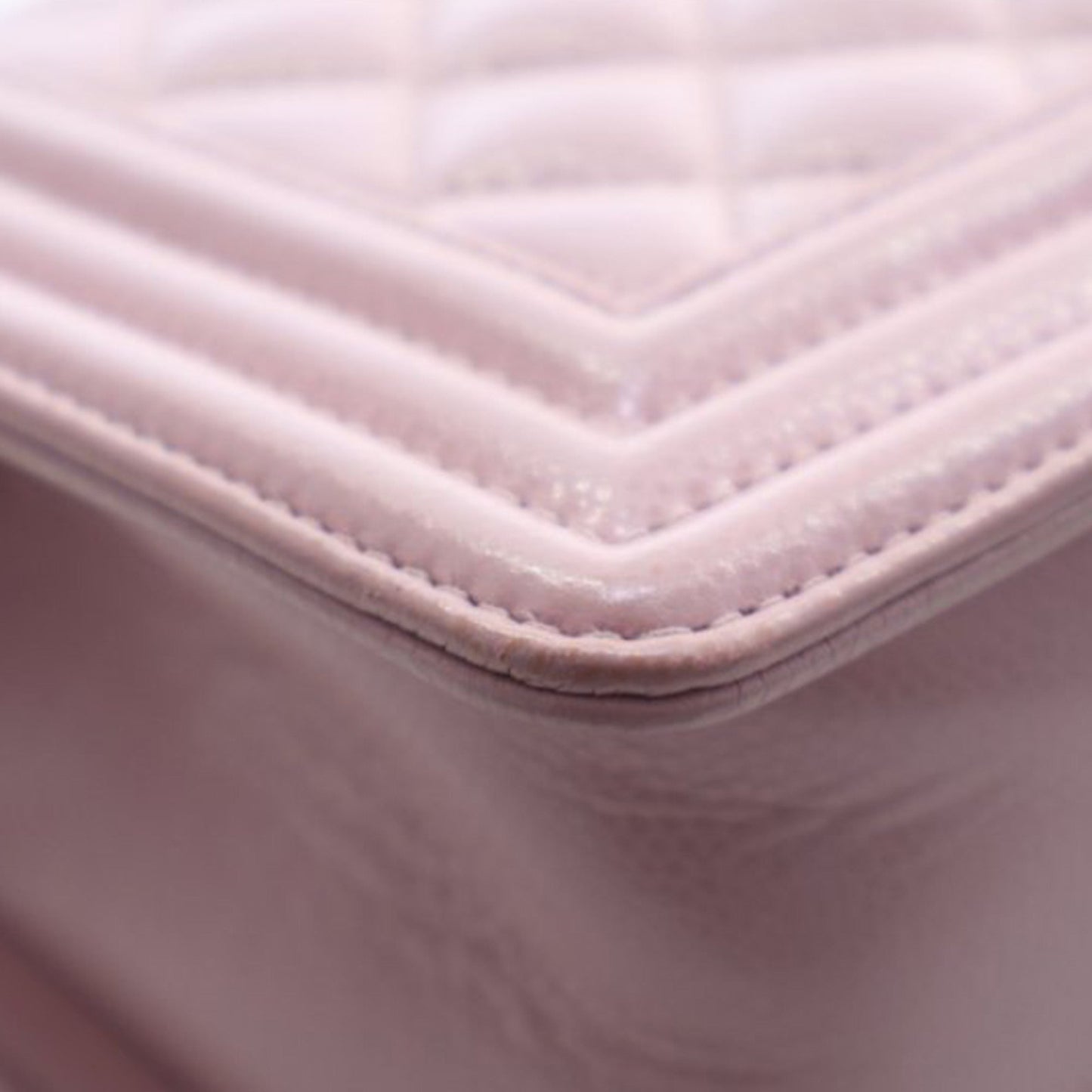 Small Quilted Caviar Boy Flap