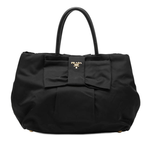 Tessuto Fiocco Bow Tote