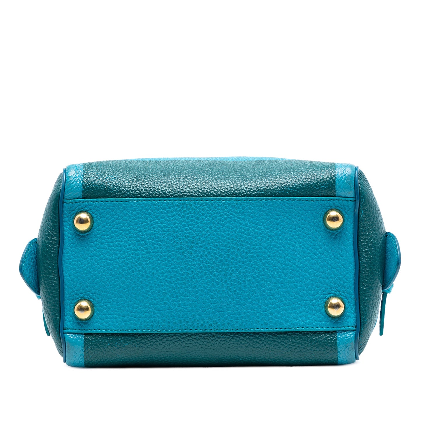 Mini Tricolour Grained Leather Prorsum Boston Bag