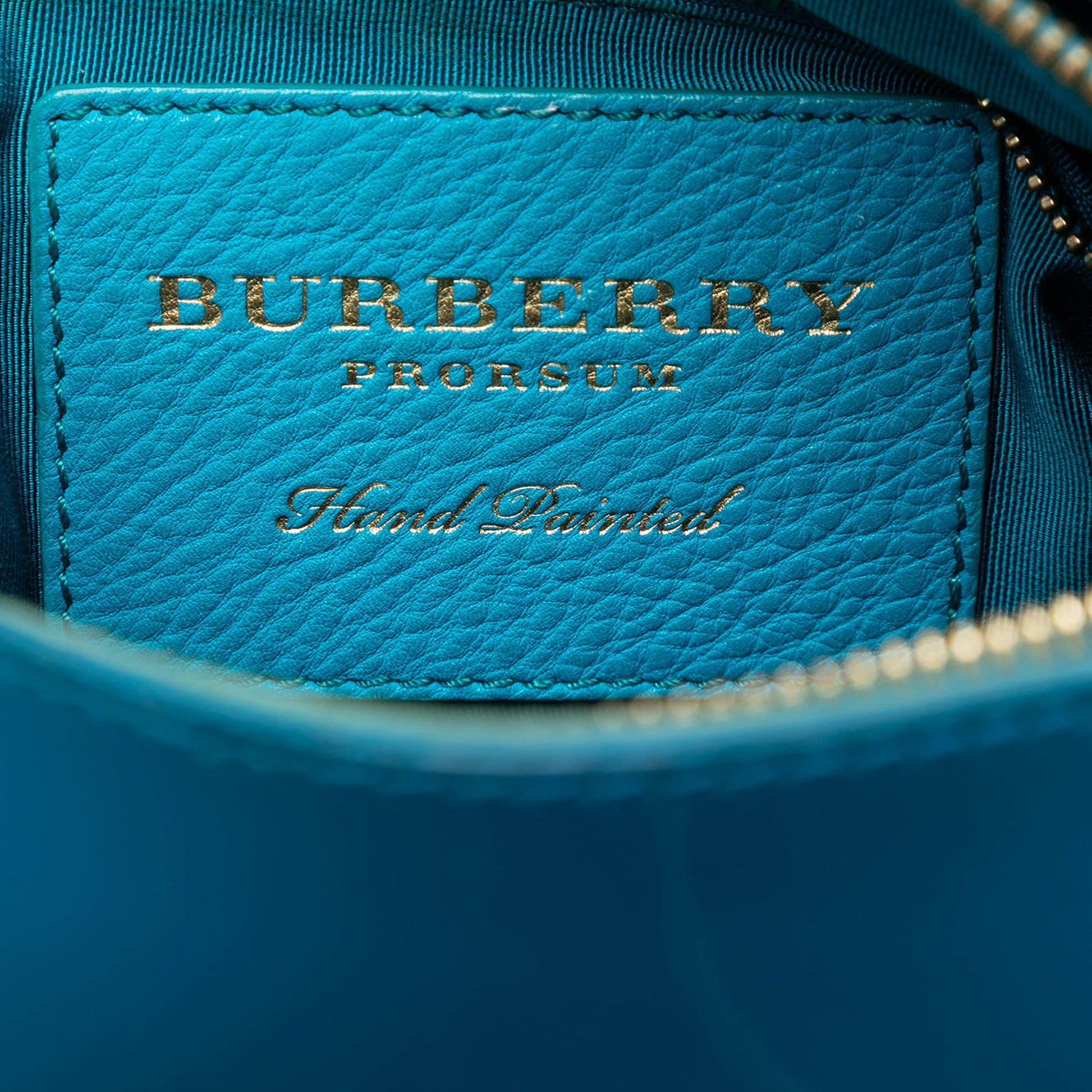 Mini Tricolour Grained Leather Prorsum Boston Bag