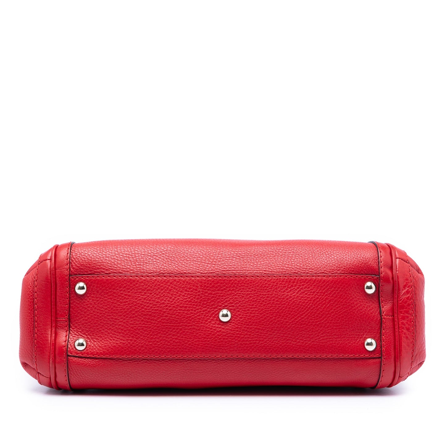 Gucci Pebbled Calfskin Bella Satchel