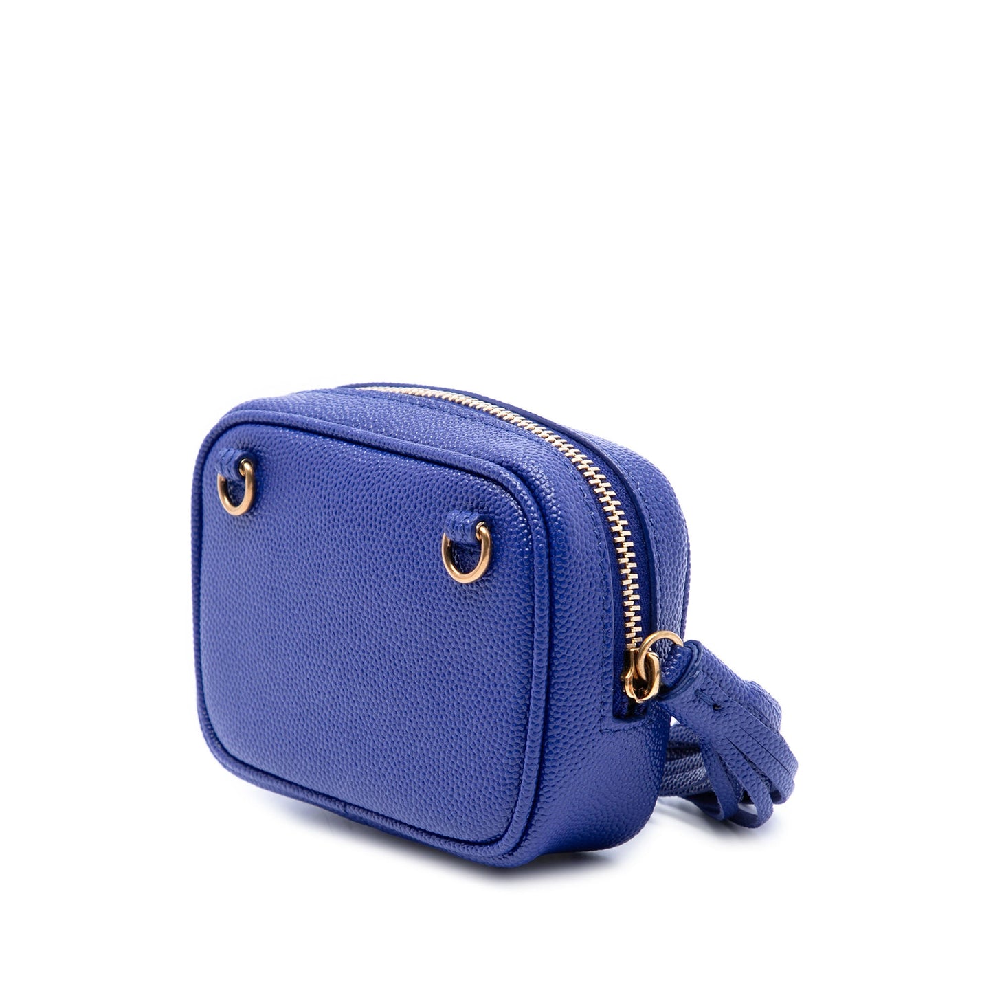Saint Laurent Baby Chevron Grain De Poudre Monogram Lou Camera Bag