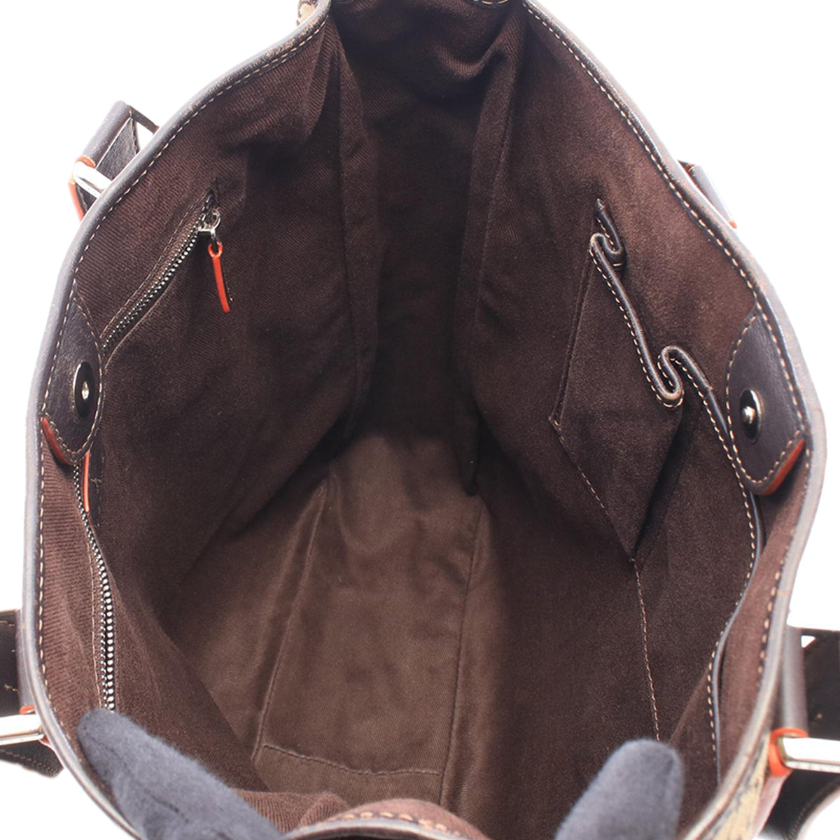 Celine Macadam Canvas Tote — Beige