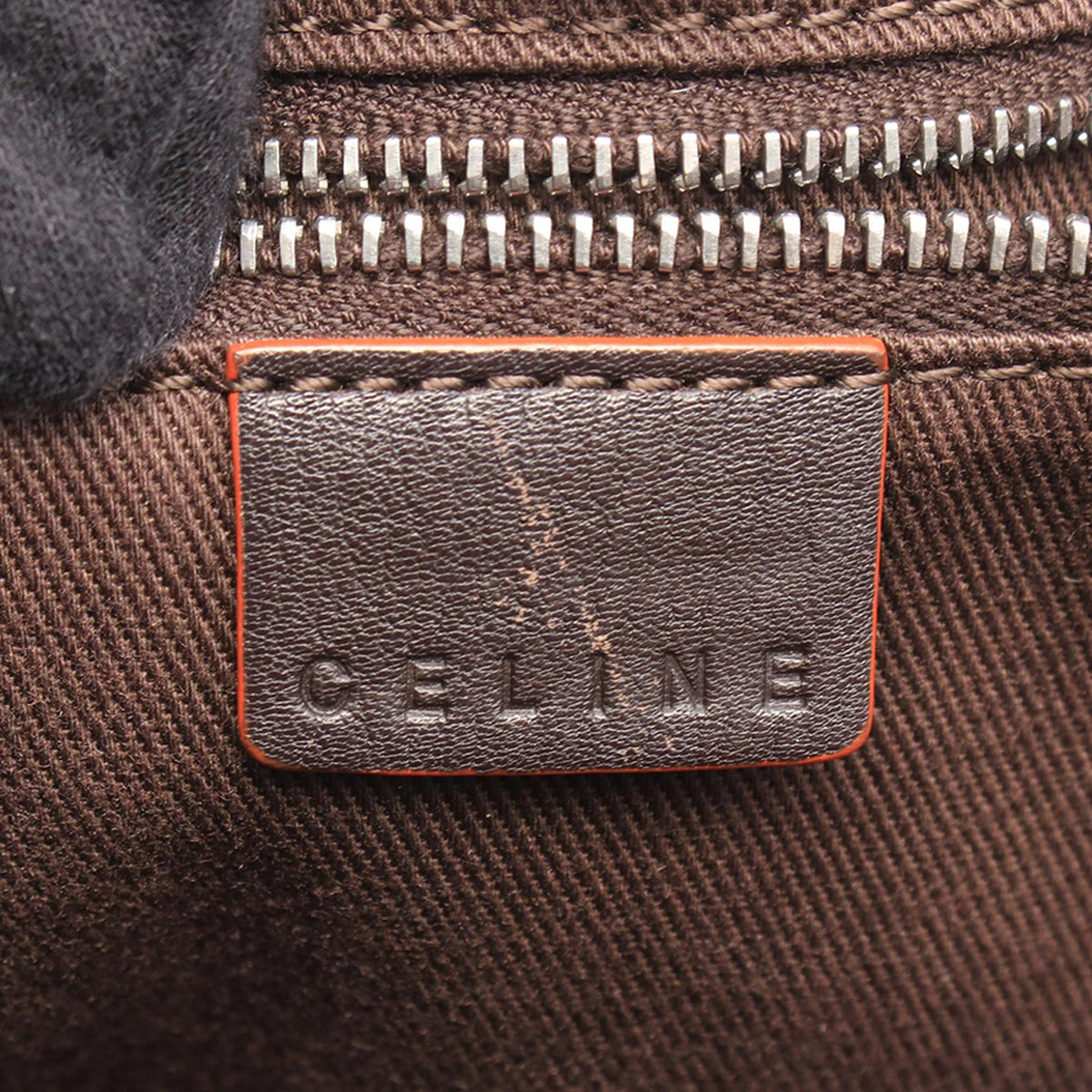Celine Macadam Canvas Tote — Beige