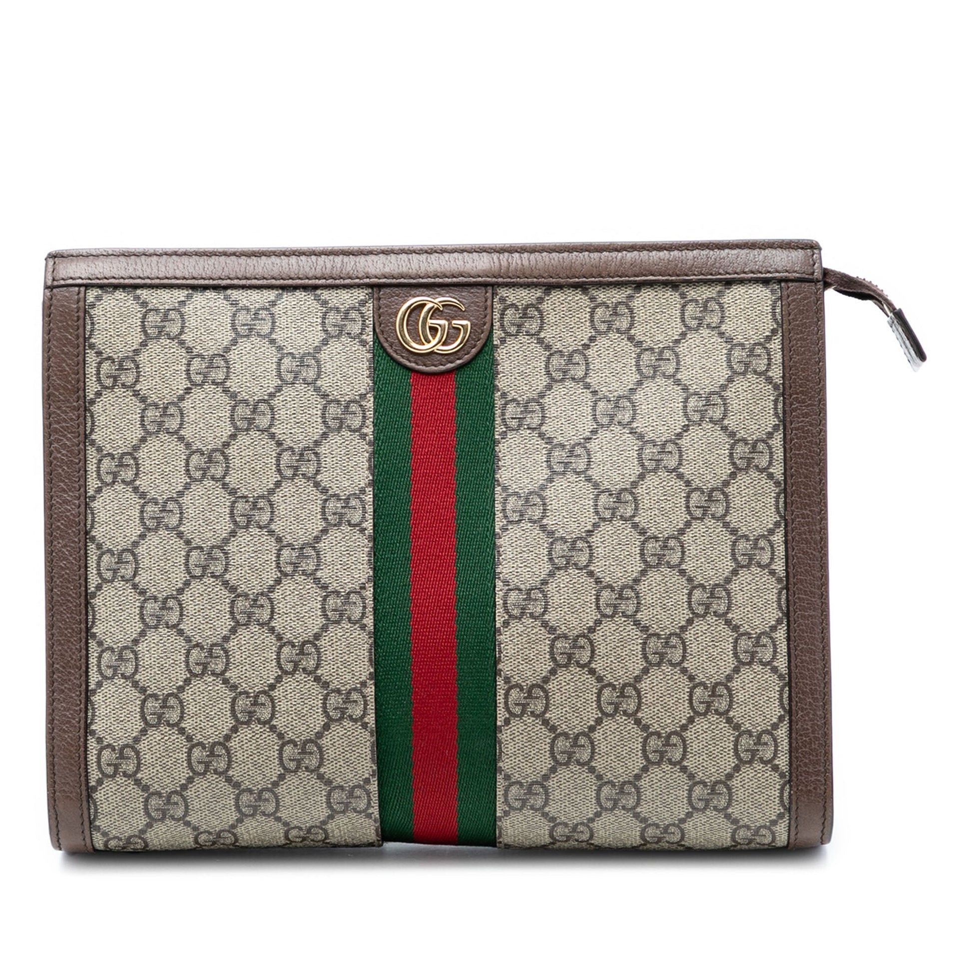 Gucci GG Supreme Web Ophidia Clutch