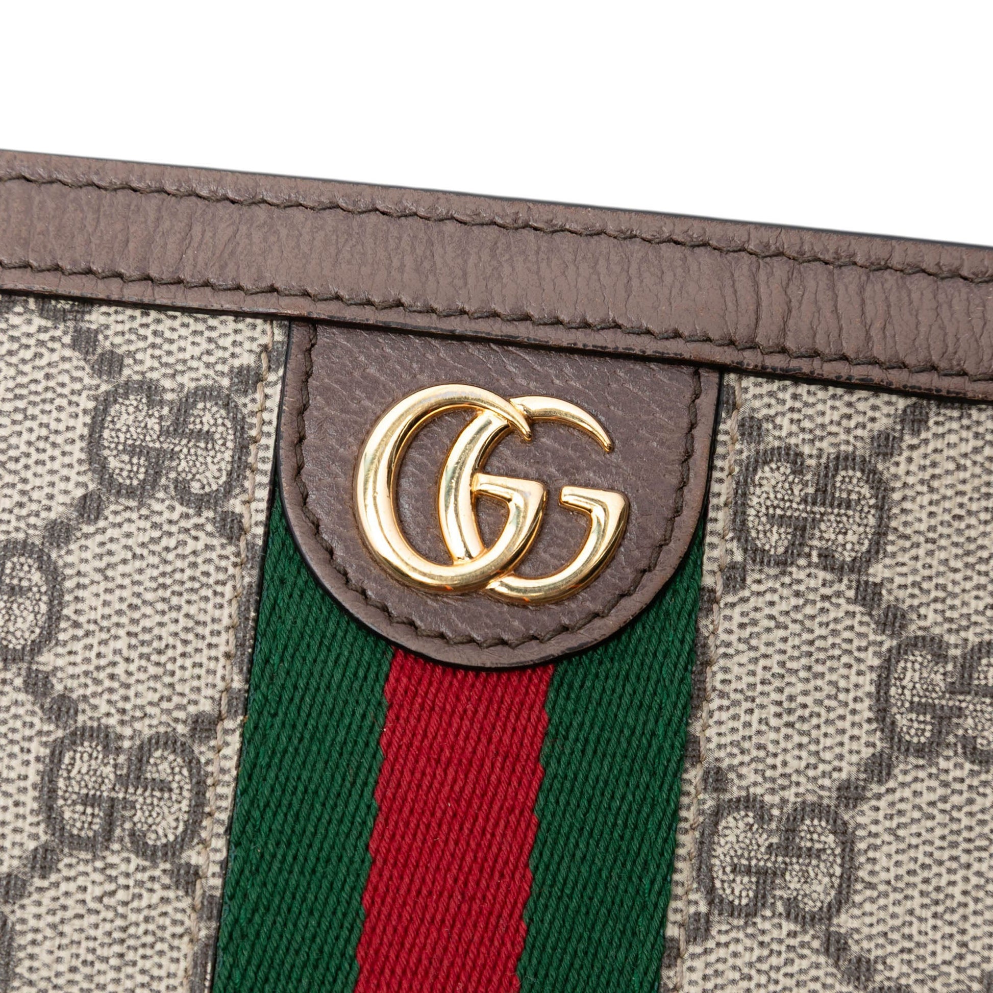 Gucci GG Supreme Web Ophidia Clutch