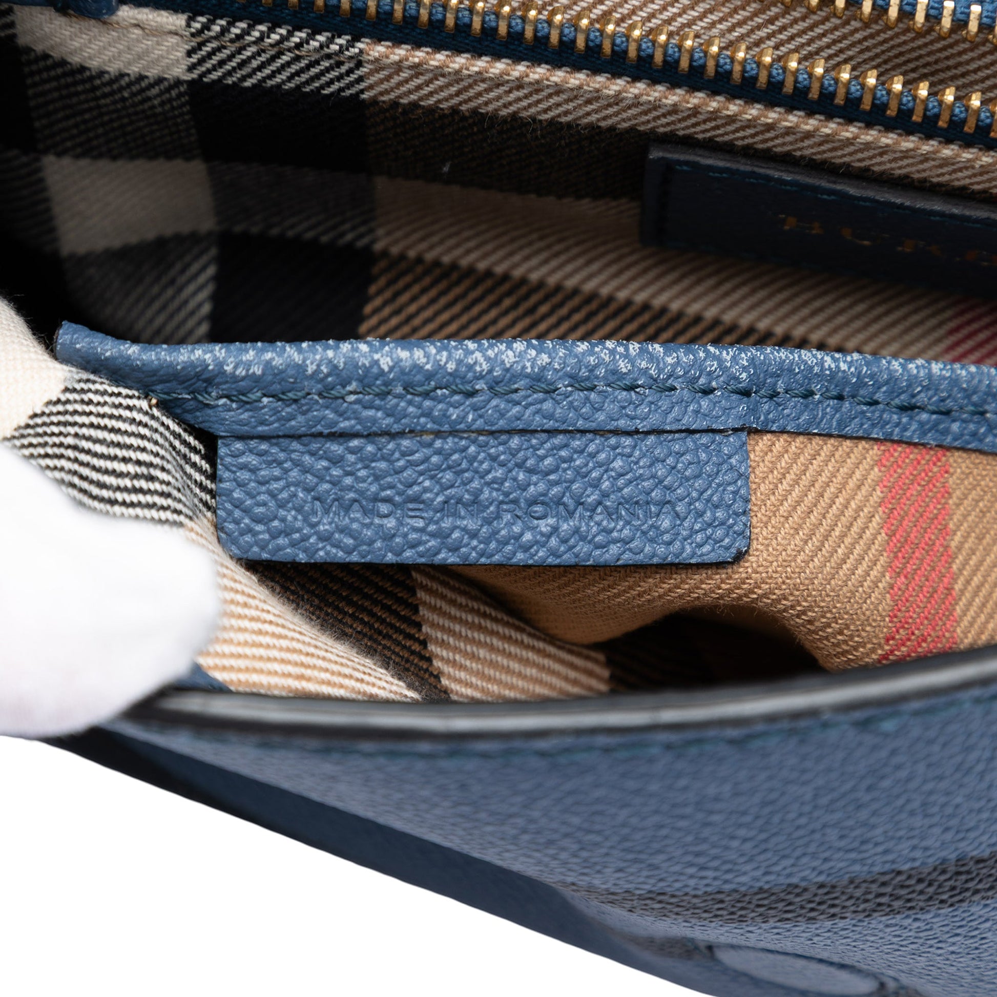 Small Printed Leather Medley Buckle Crossbody