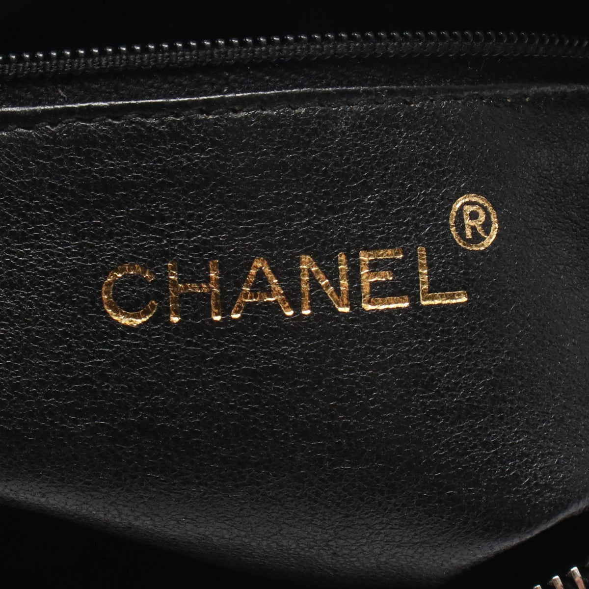 Chanel Lambskin Triple CC Tassel Camera Bag — Black