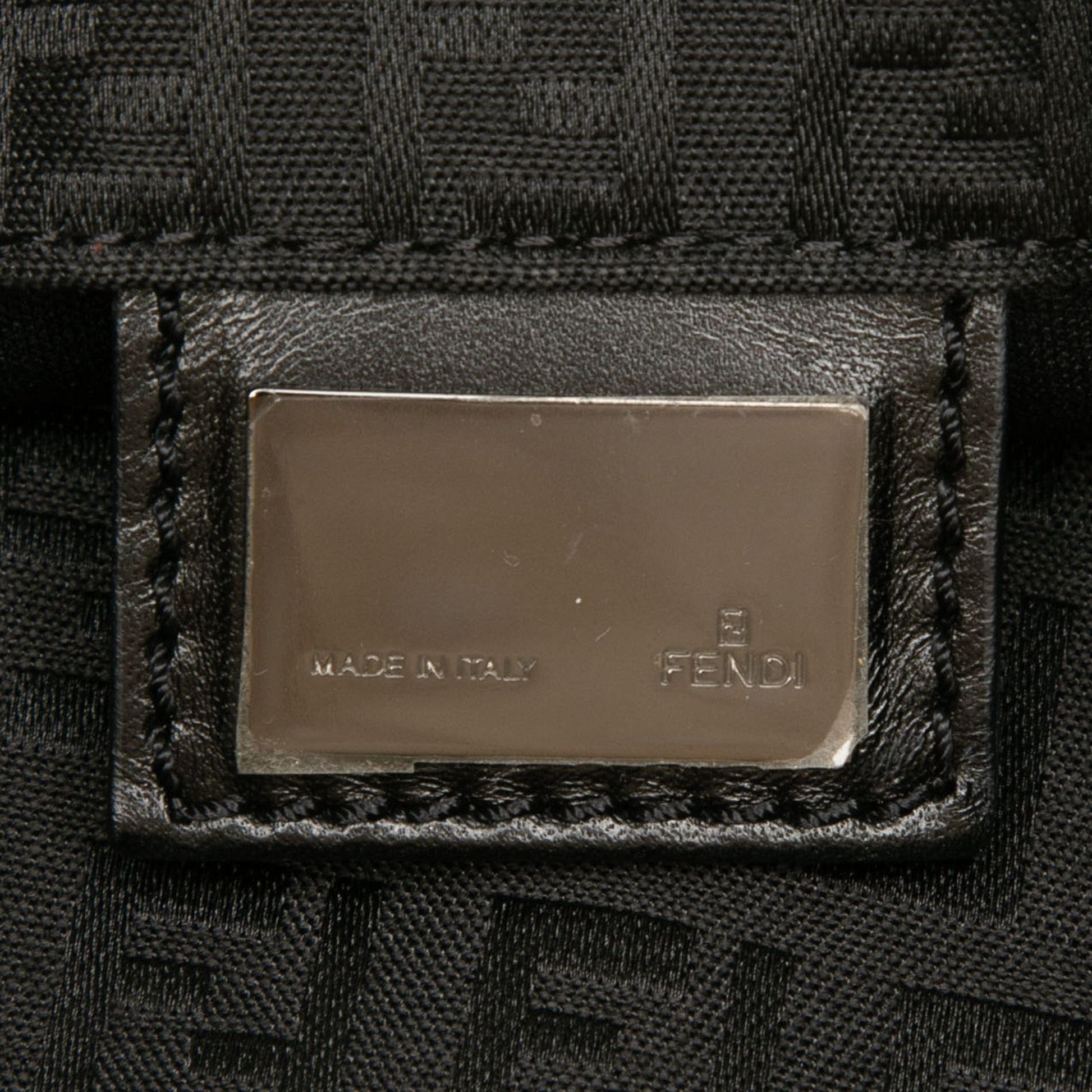 Fendi Zucchino Canvas Tote