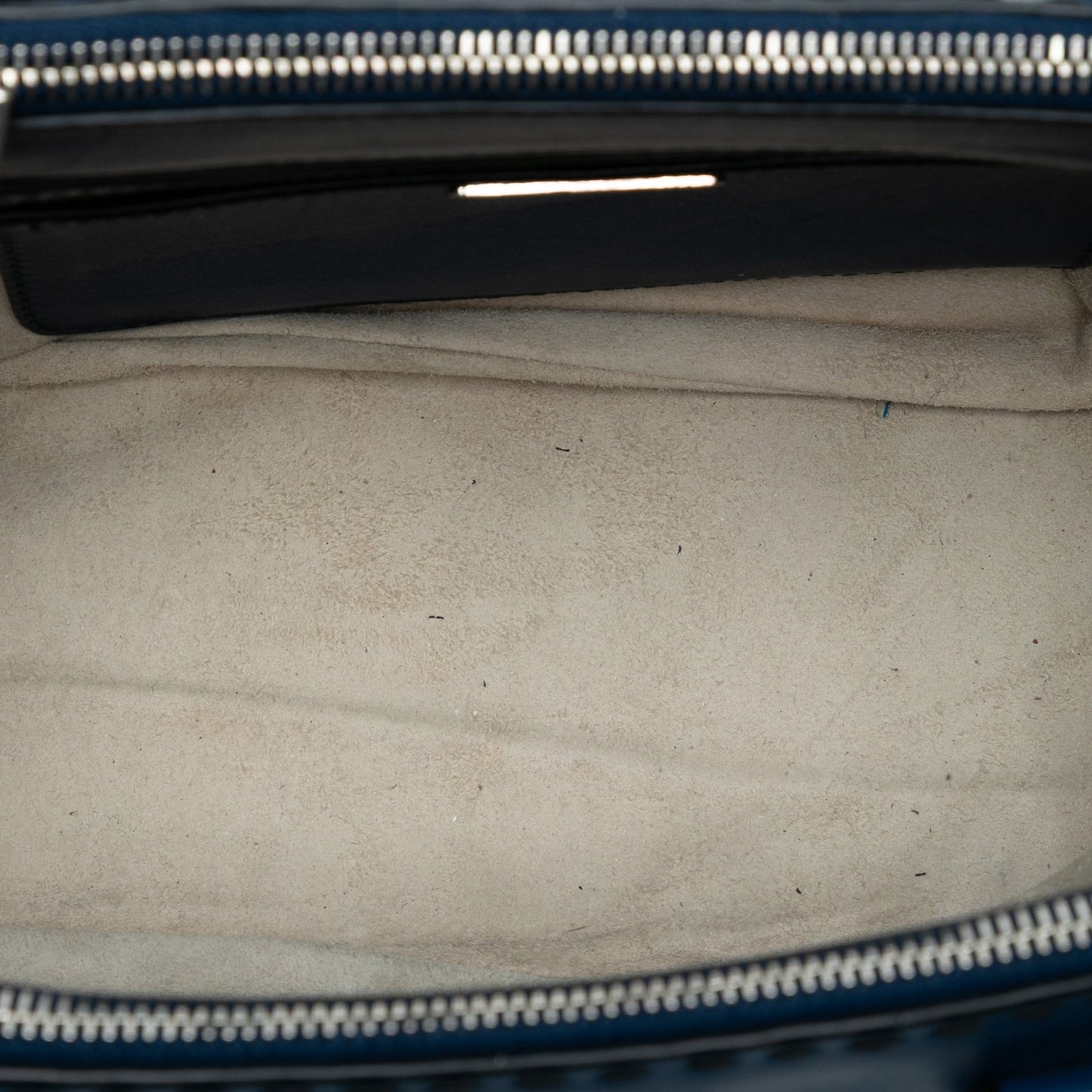 Prada Small City Calf Hand Stitched Galleria Double Zip Satchel