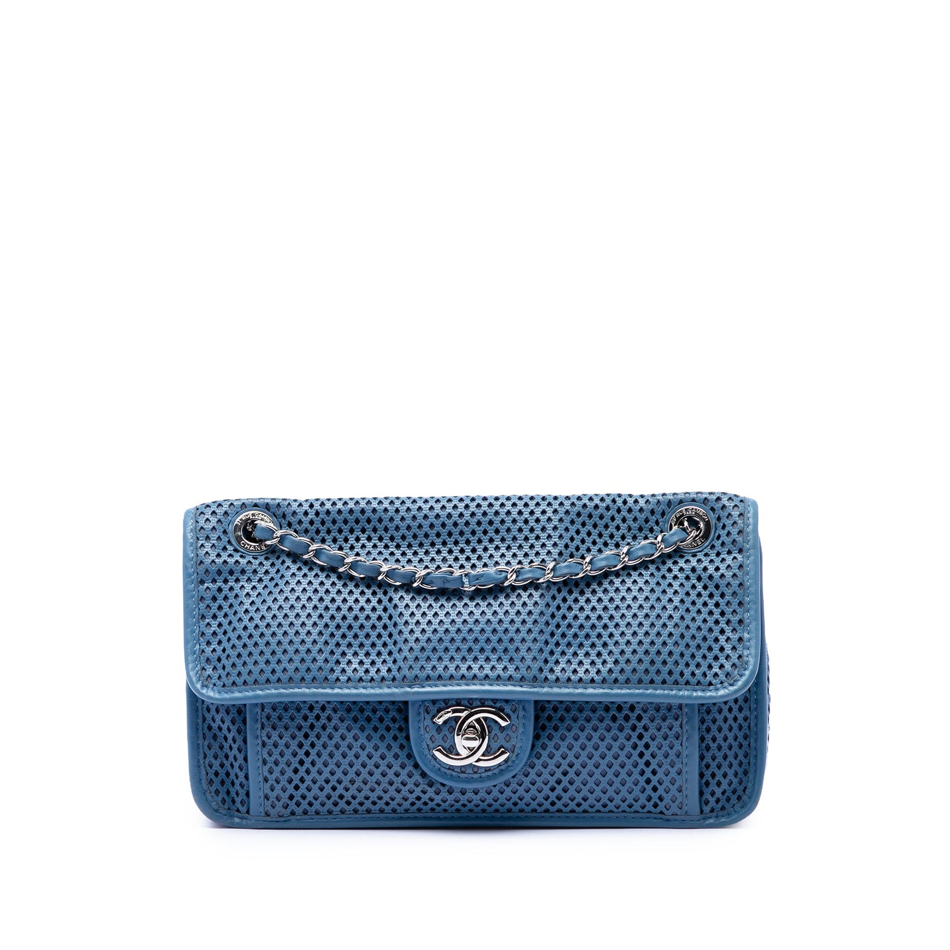 Chanel Medium Perforated Calfskin Up In The Air Flap