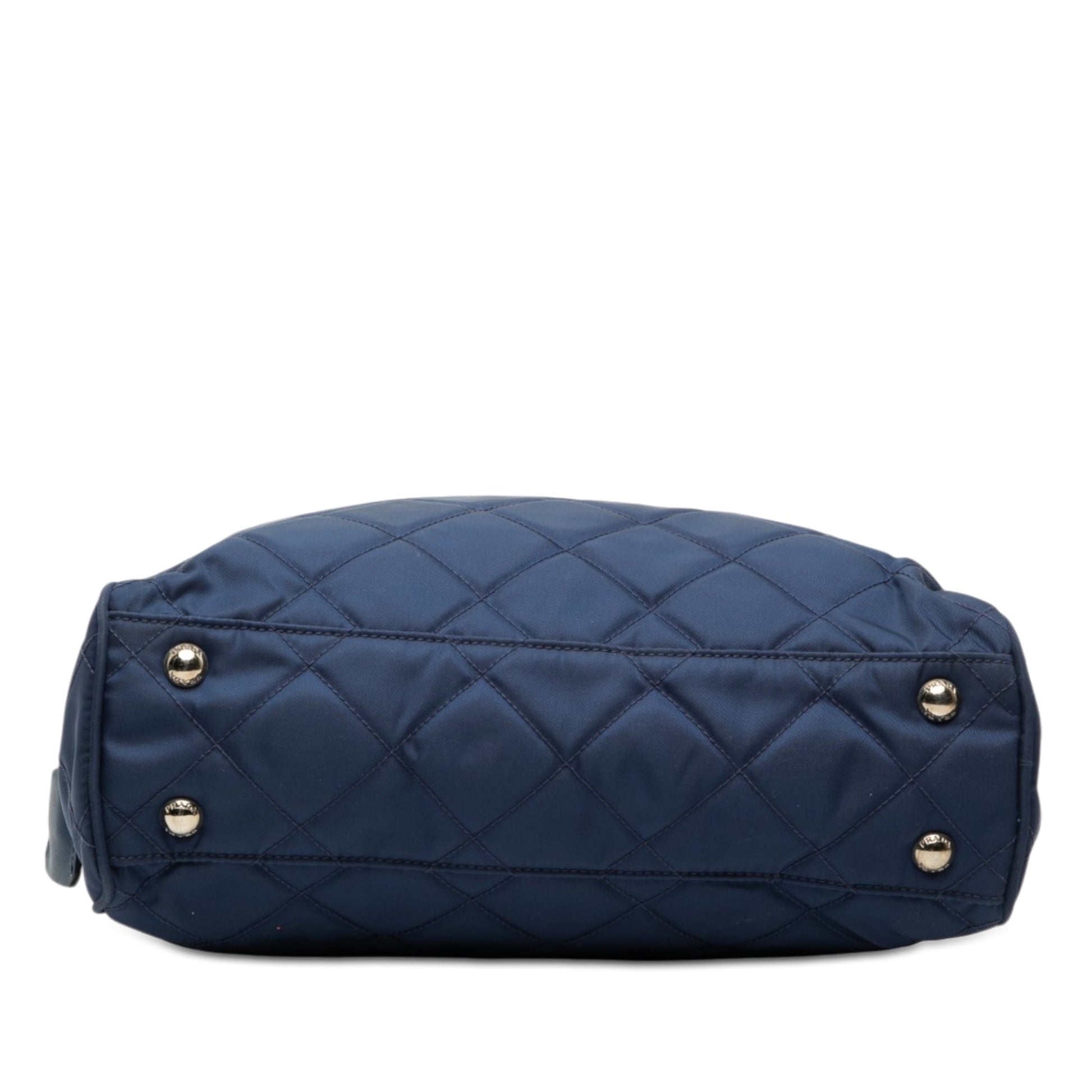 Prada Impuntu Tessuto Chain Shoulder Bag