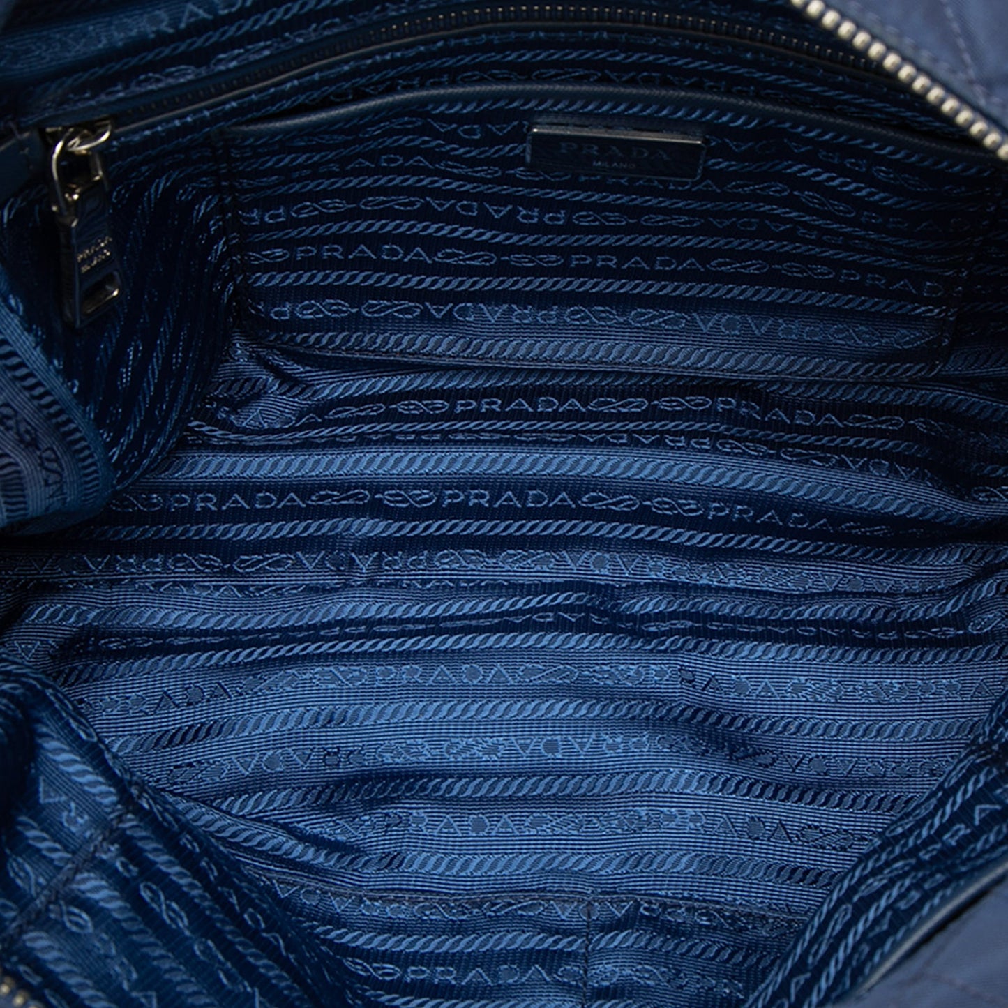 Prada Impuntu Tessuto Chain Shoulder Bag