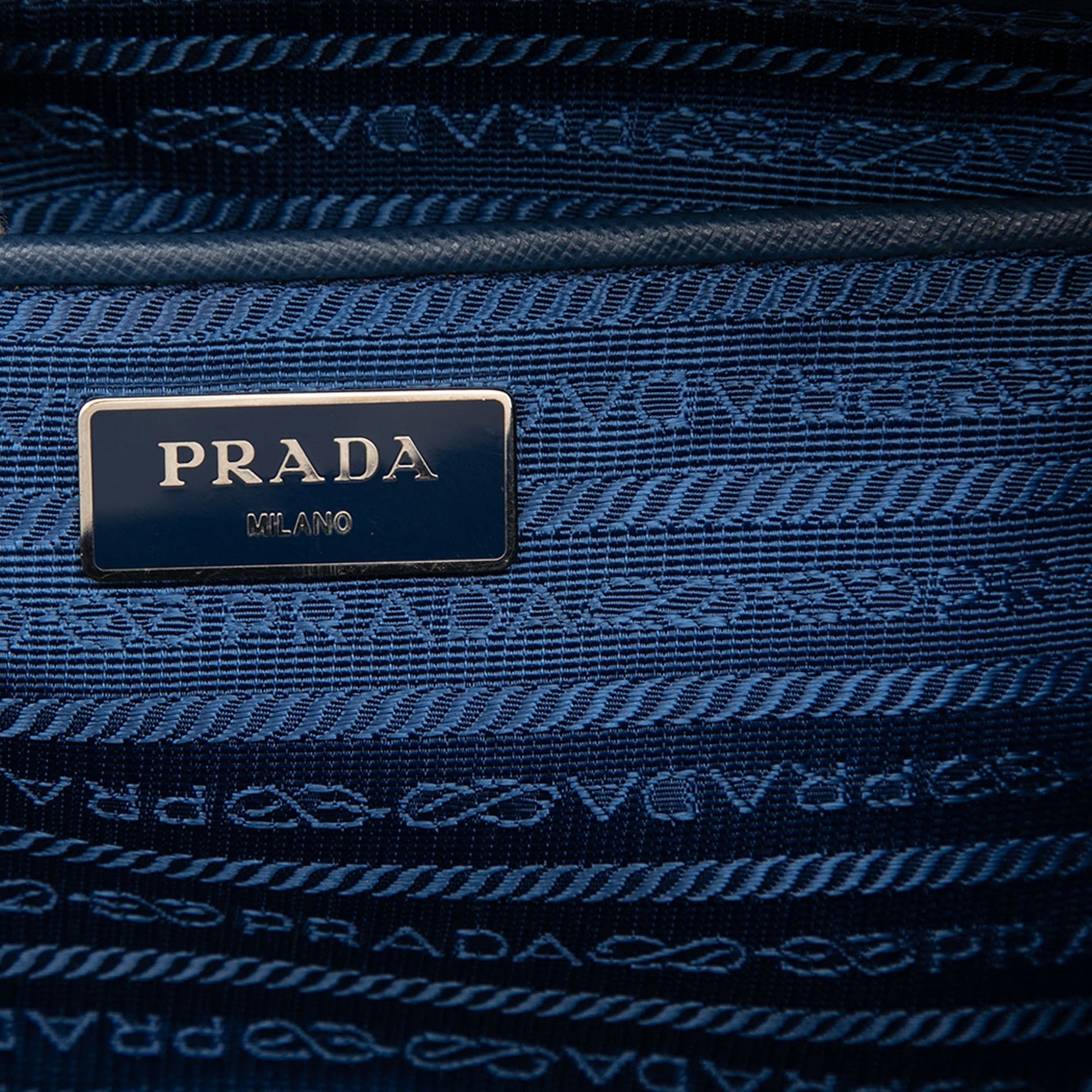 Prada Impuntu Tessuto Chain Shoulder Bag