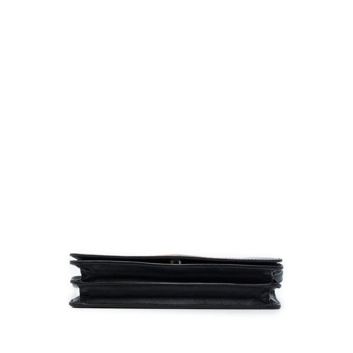Prada Saffiano Lipstick Print Wallet on Strap