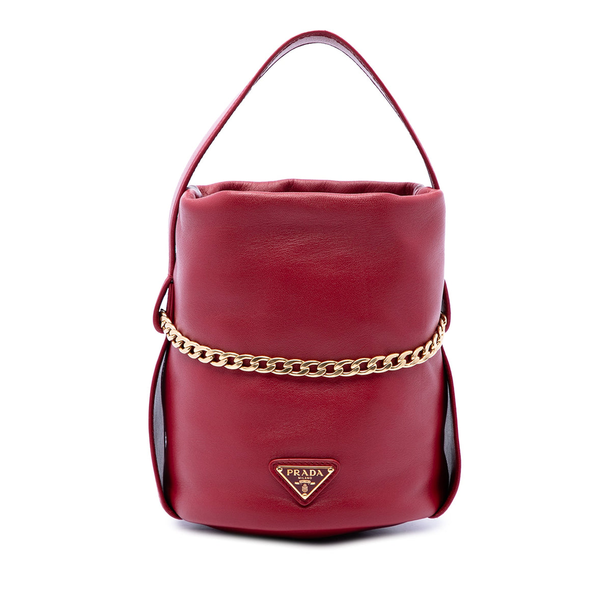 Prada Mini Nappa Petit Sac Bucket Bag