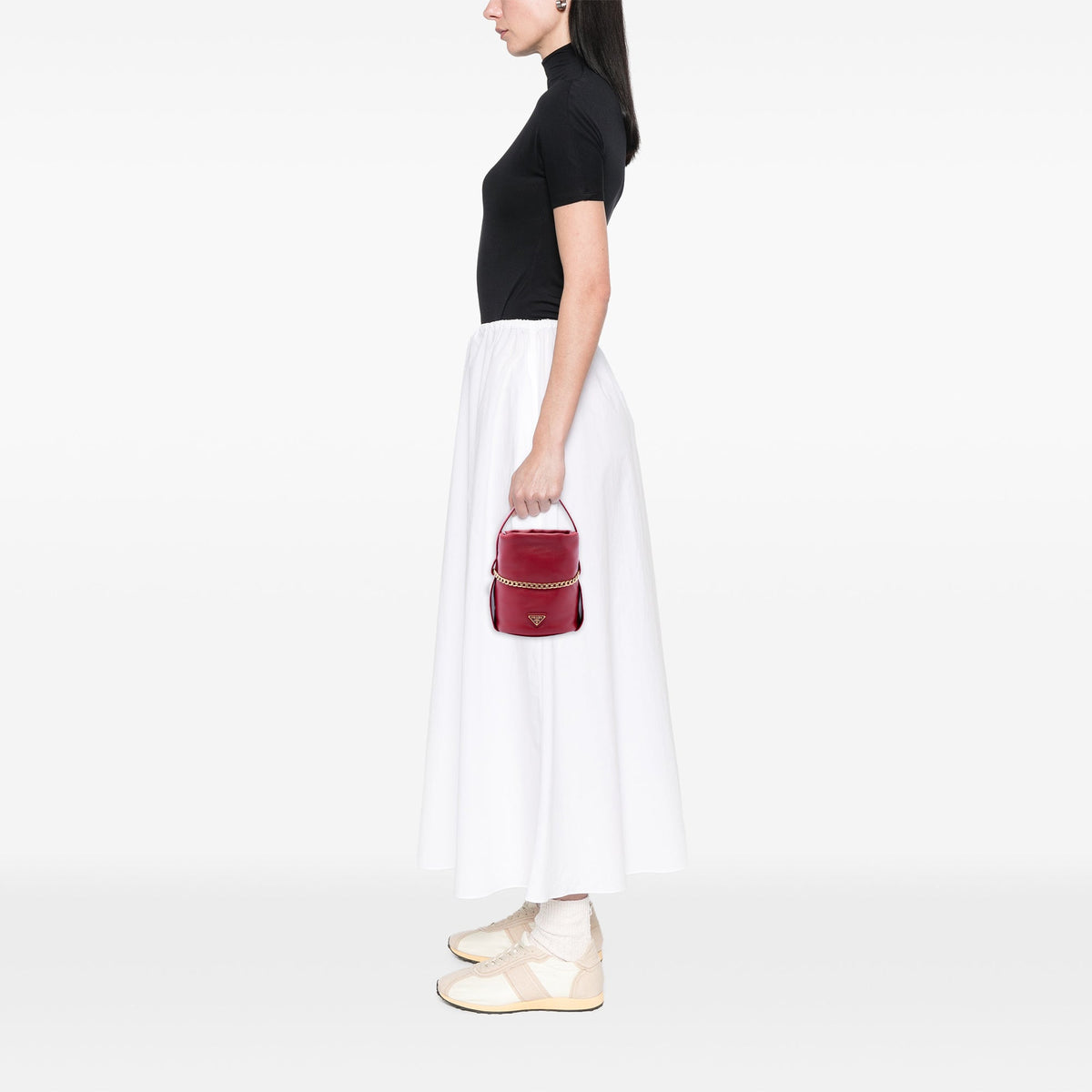 Prada Mini Nappa Petit Sac Bucket Bag