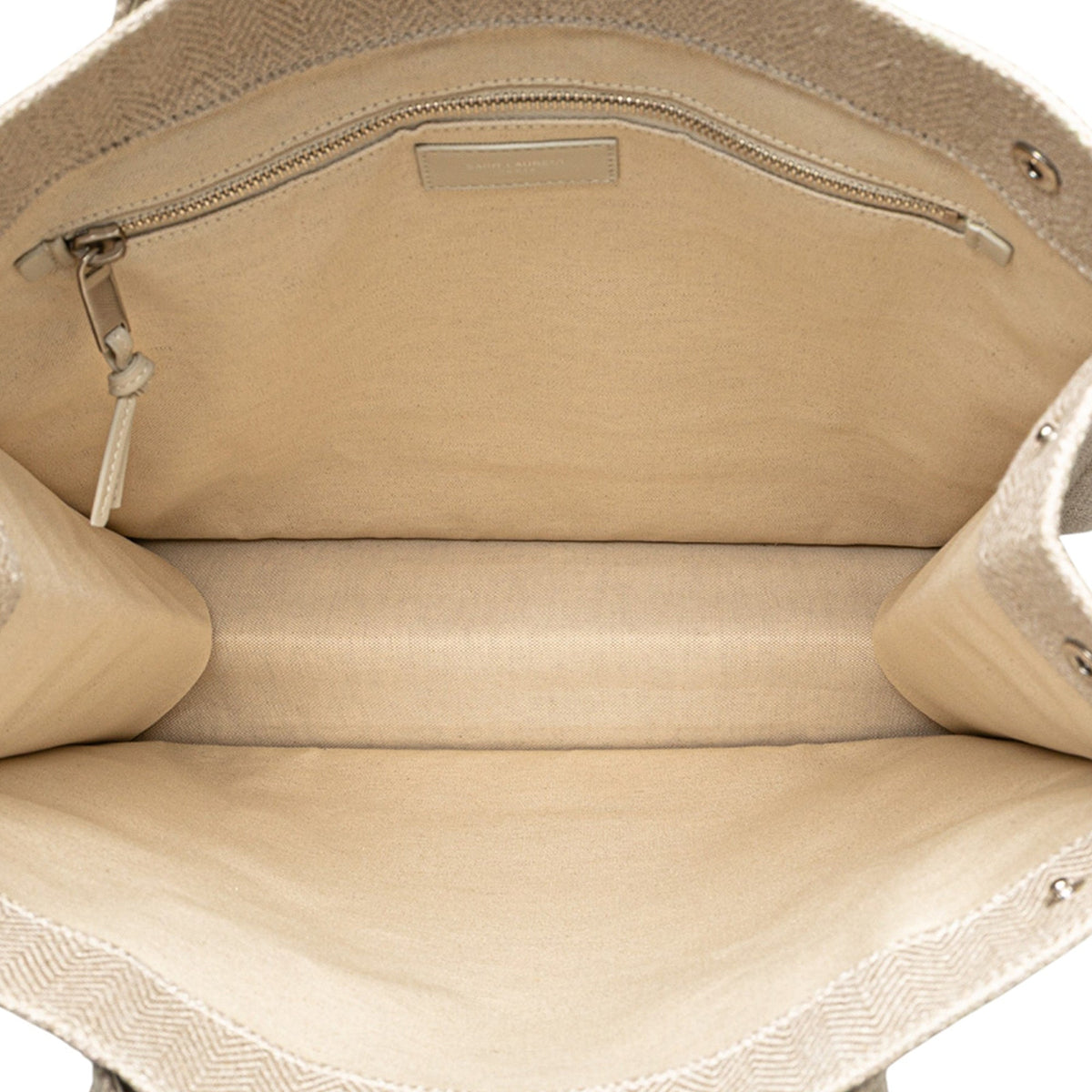 Saint Laurent Canvas Rive Gauche North South Tote