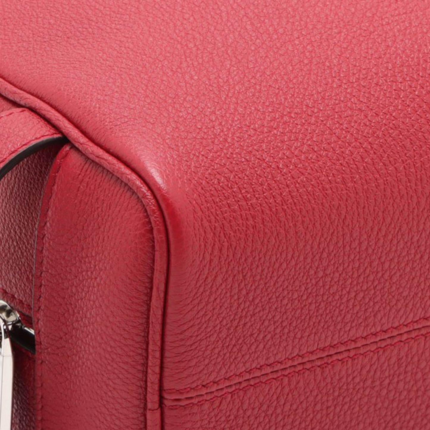 Fendi Leather Logo Travel Kit Pouch