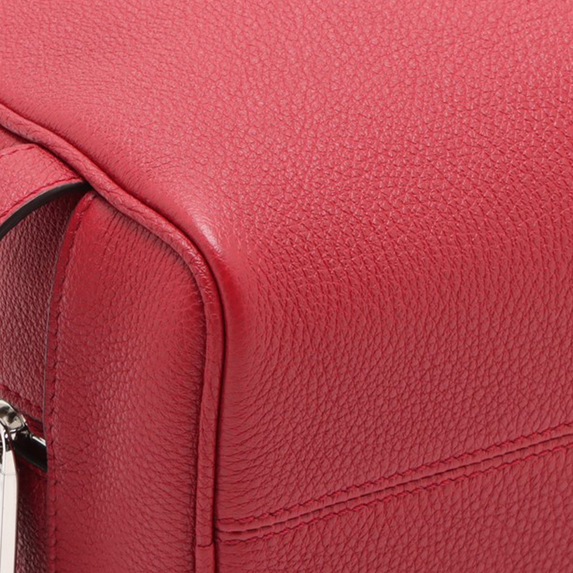 Fendi Leather Logo Travel Kit Pouch