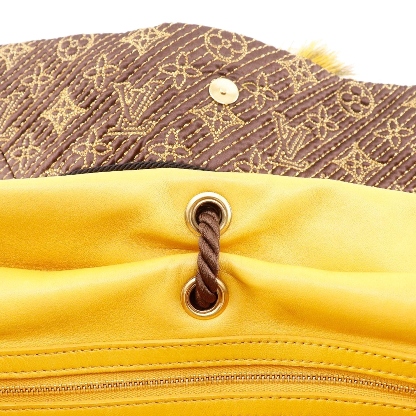 Monogram Metisse African Queen Clutch