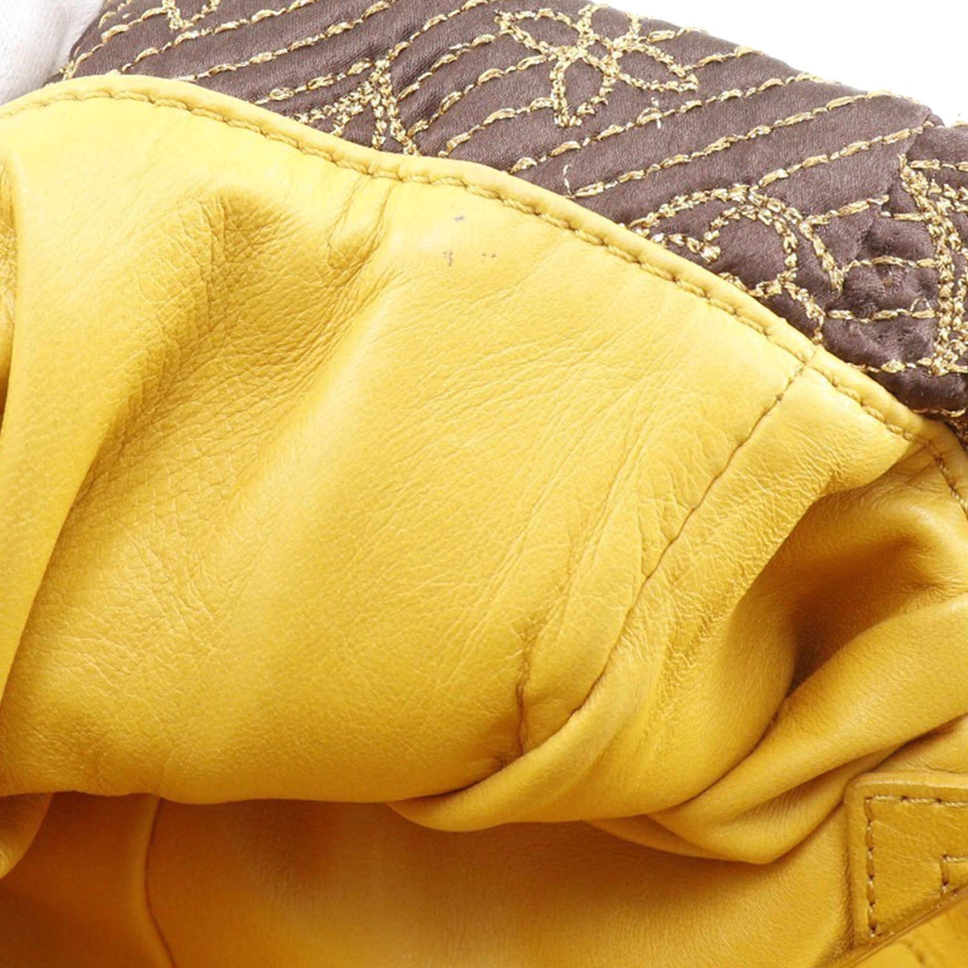 Monogram Metisse African Queen Clutch
