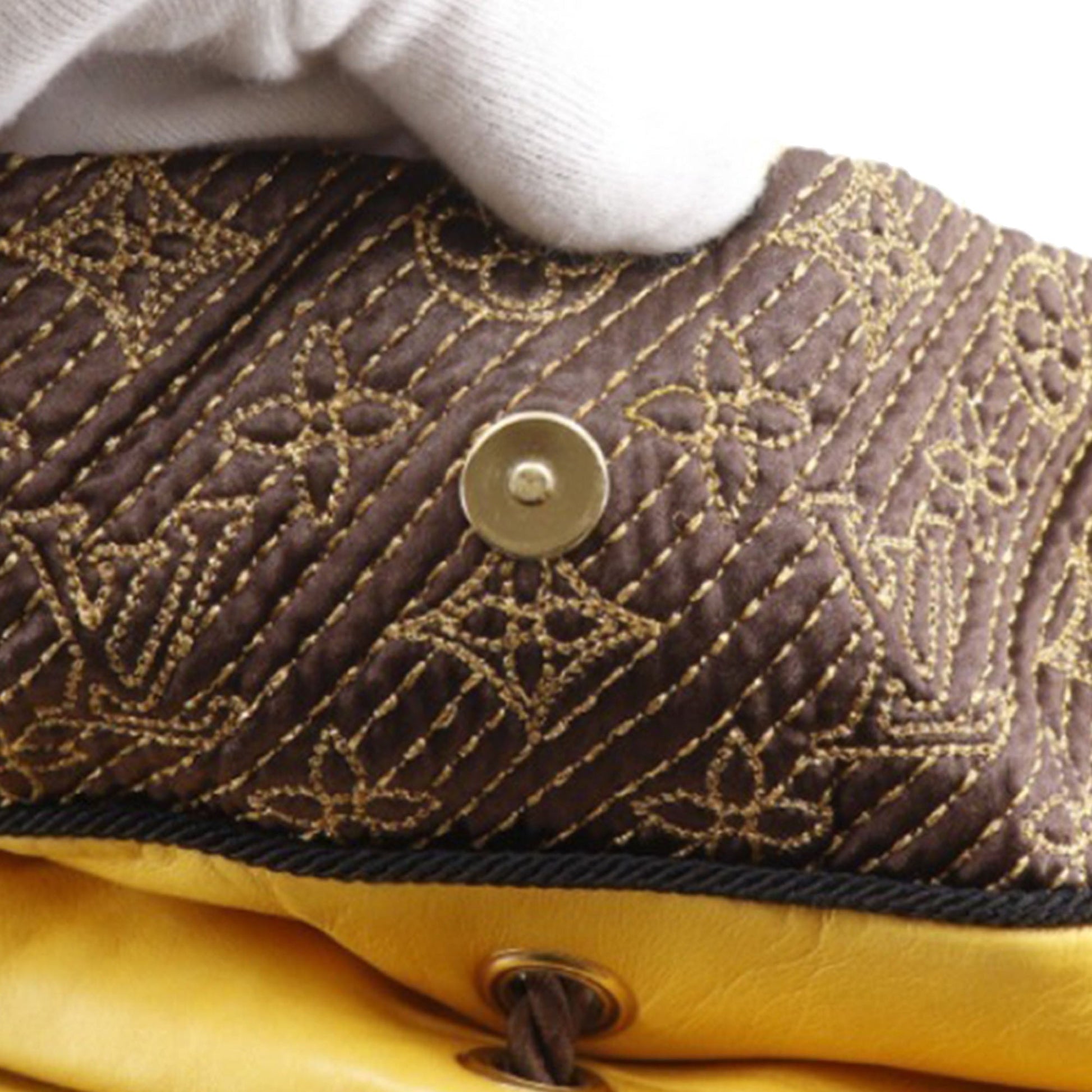 Monogram Metisse African Queen Clutch
