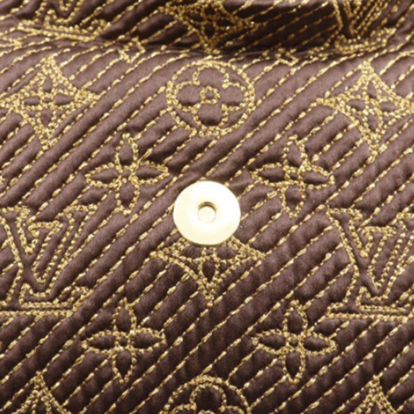 Monogram Metisse African Queen Clutch