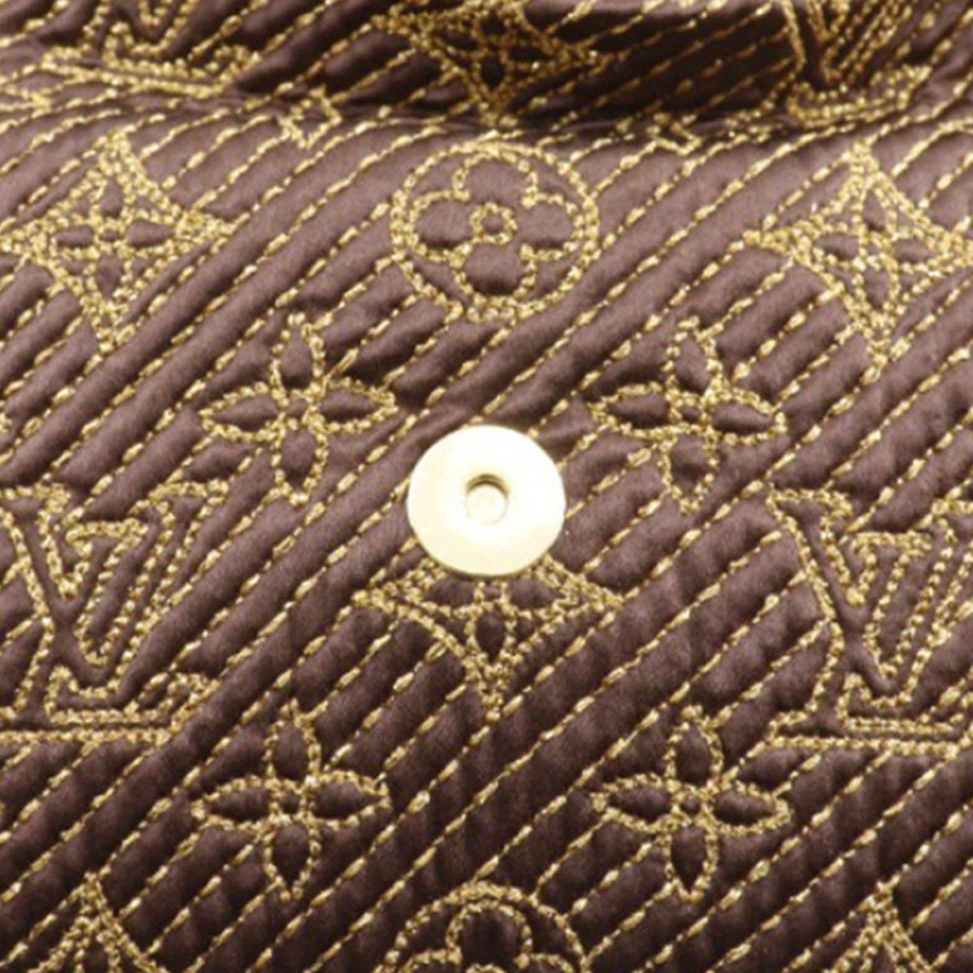 Monogram Metisse African Queen Clutch
