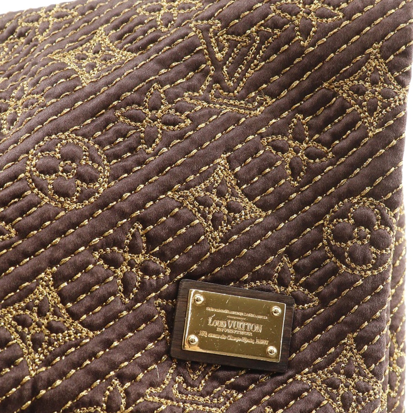 Monogram Metisse African Queen Clutch