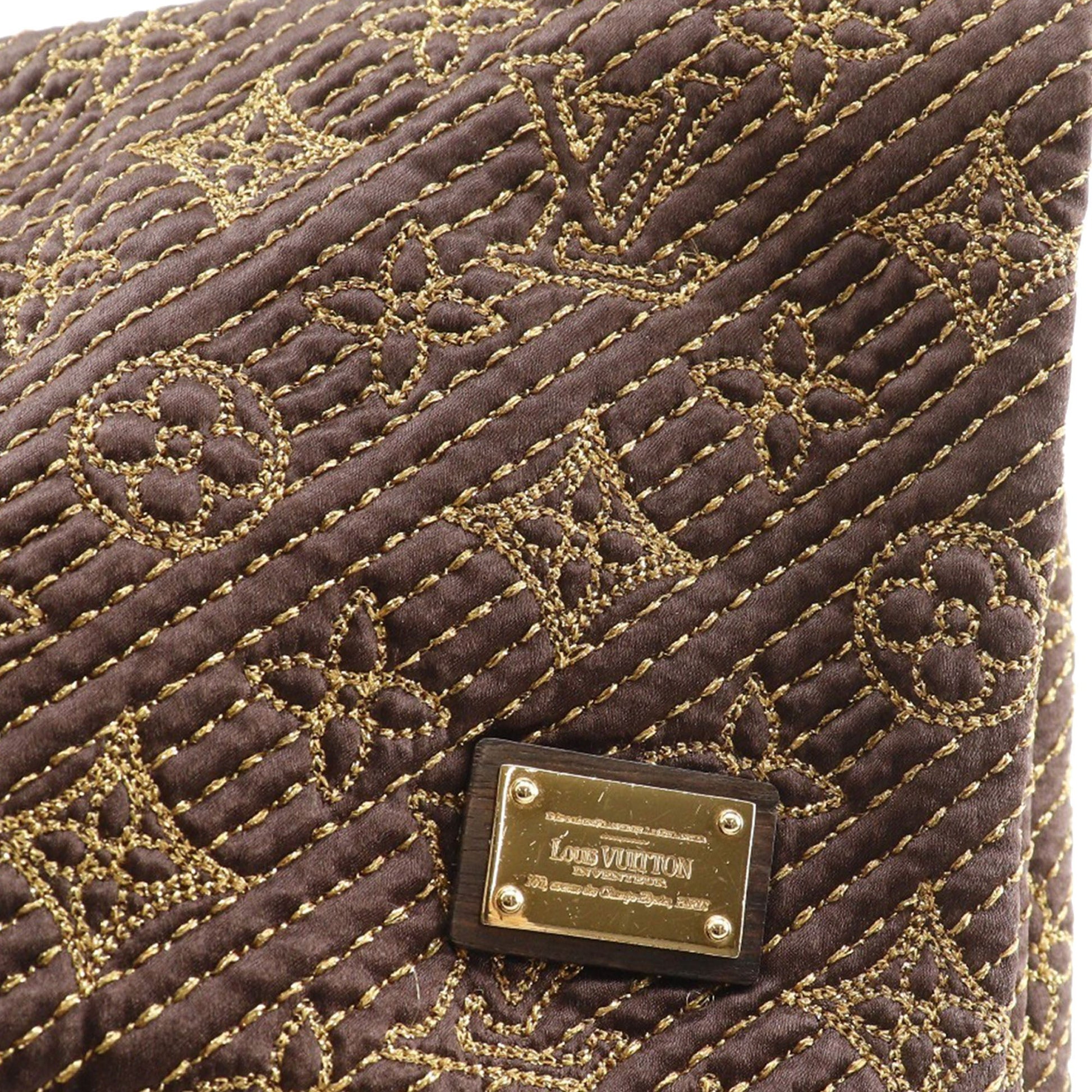 Monogram Metisse African Queen Clutch
