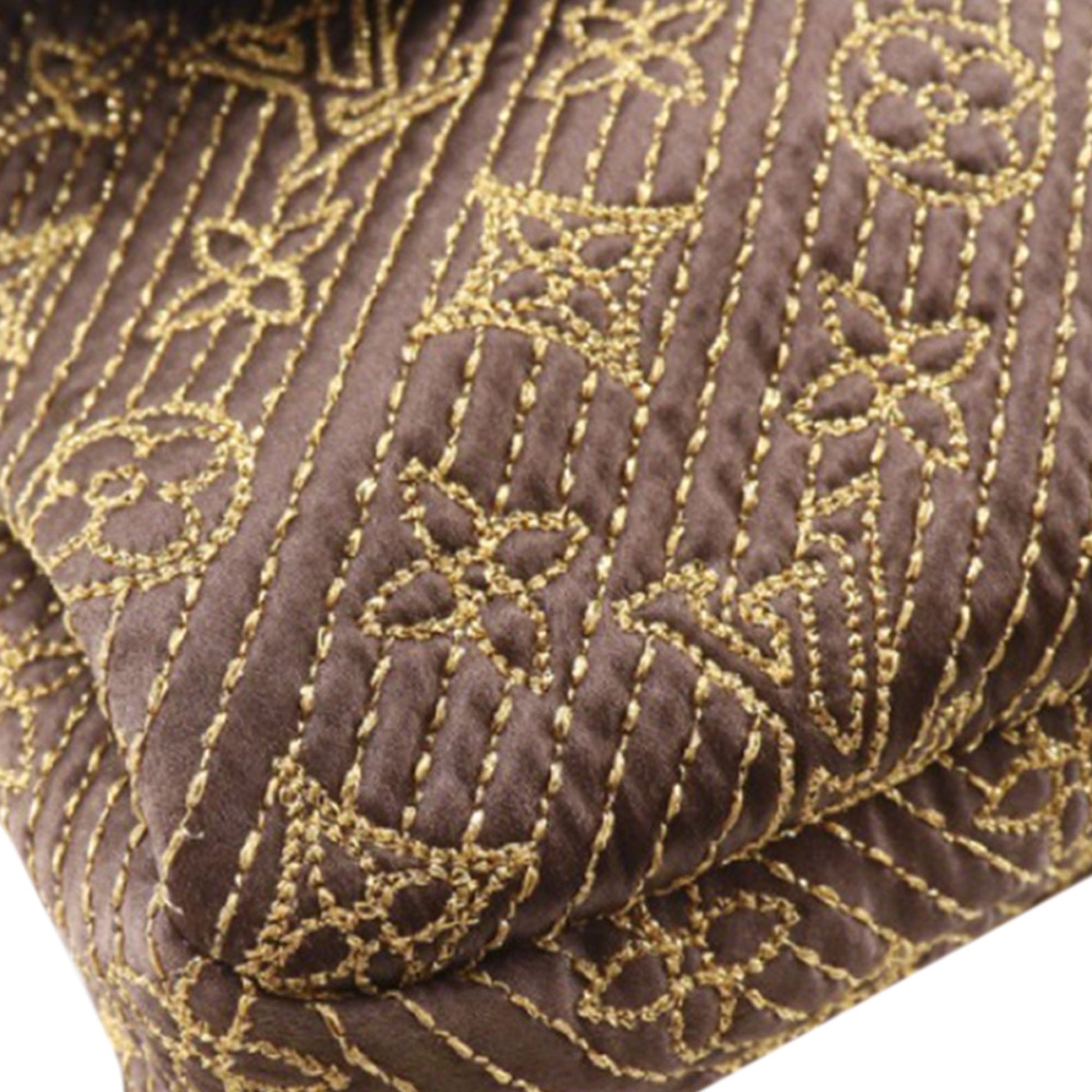 Monogram Metisse African Queen Clutch
