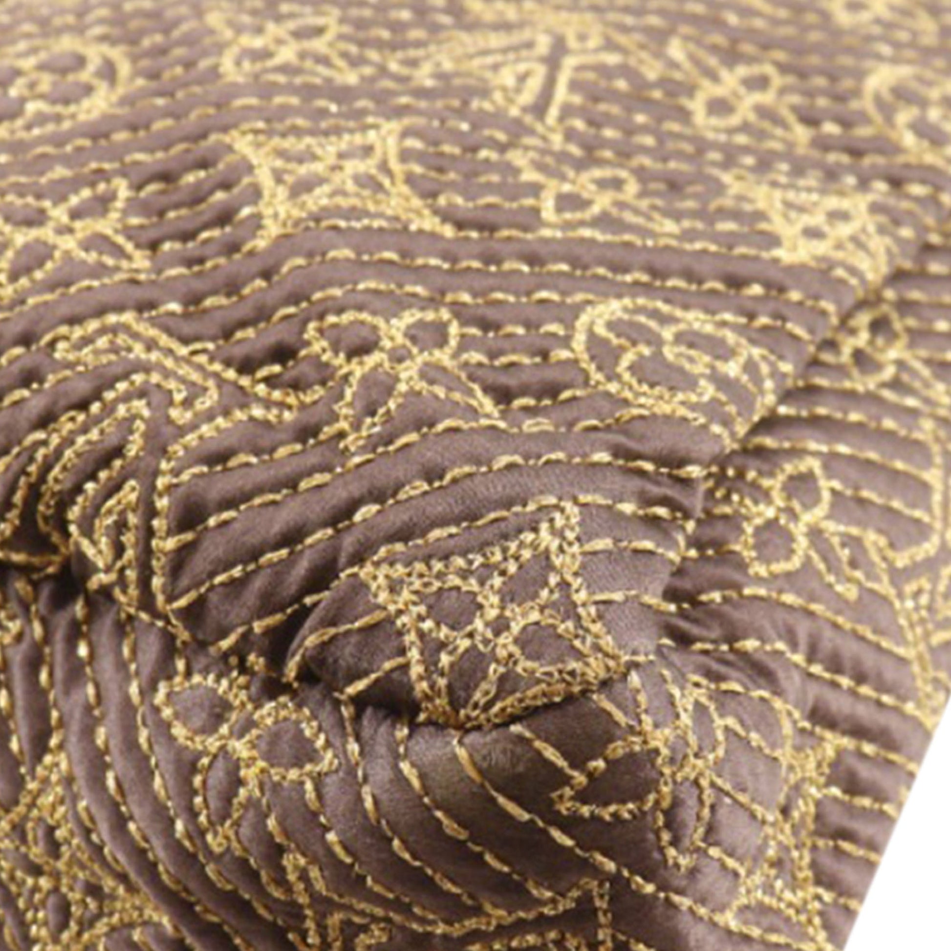 Monogram Metisse African Queen Clutch