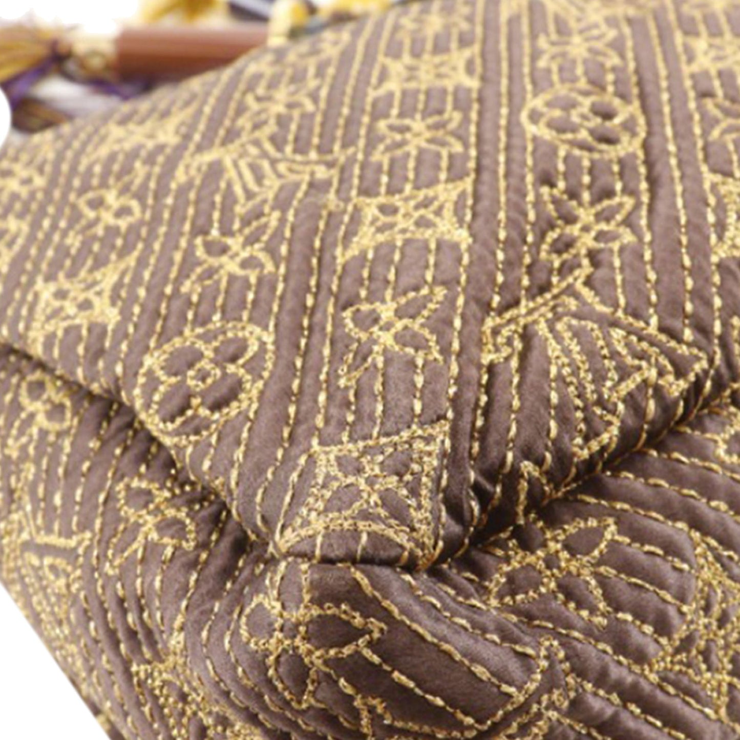 Monogram Metisse African Queen Clutch