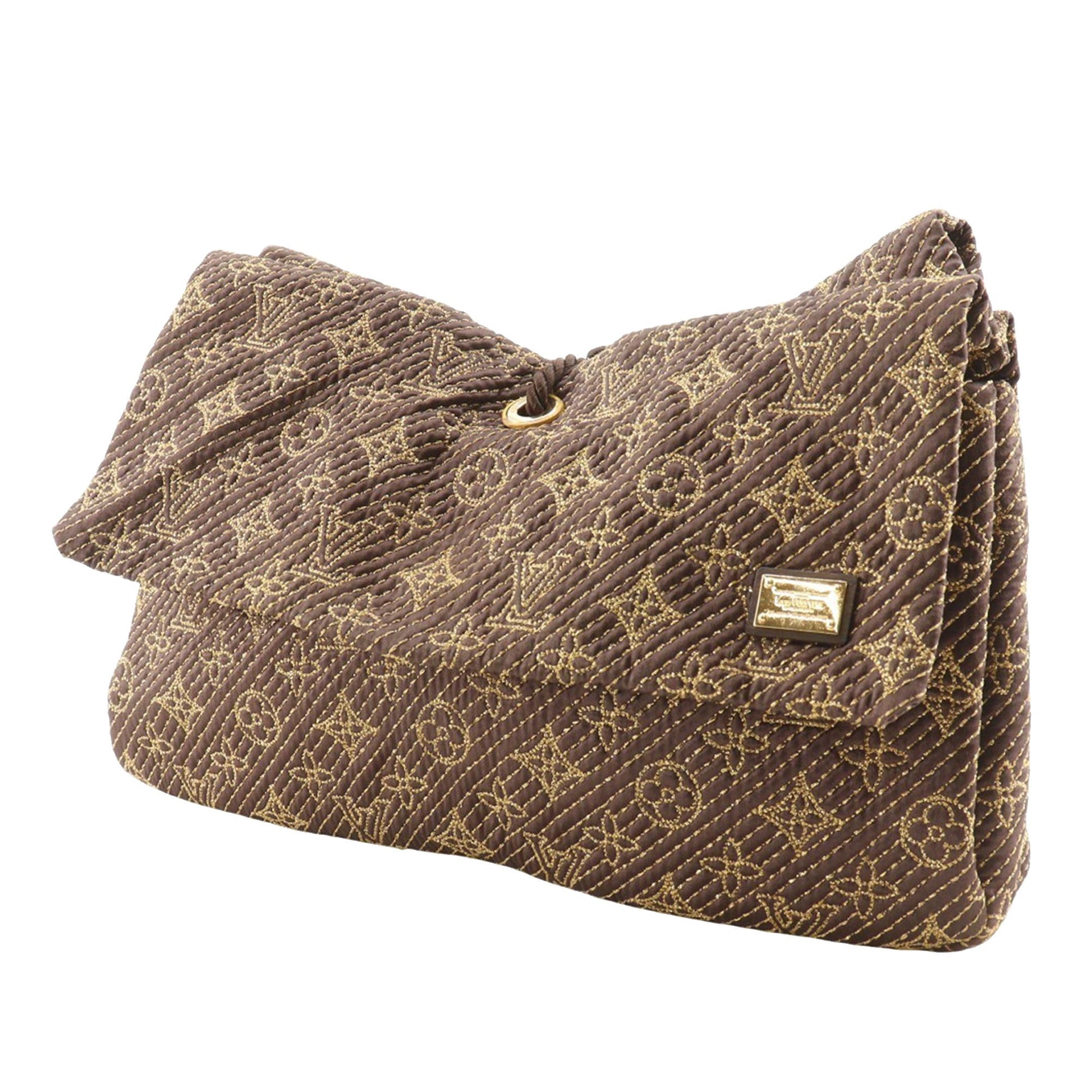 Monogram Metisse African Queen Clutch