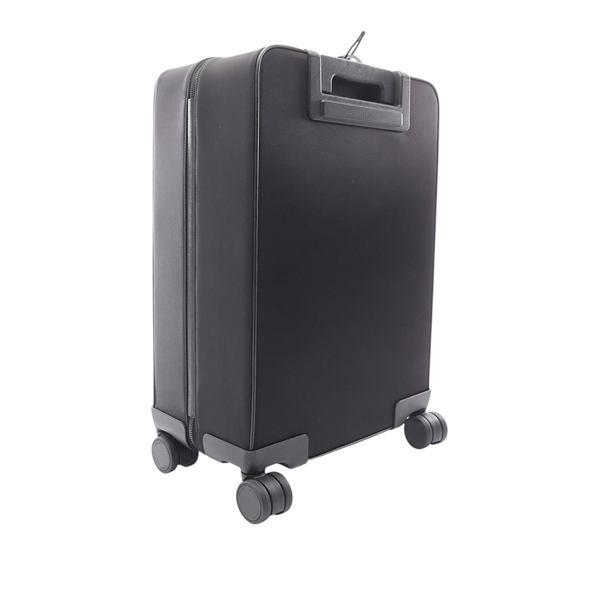 Prada Tessuto and Saffiano Trimmed Trolley