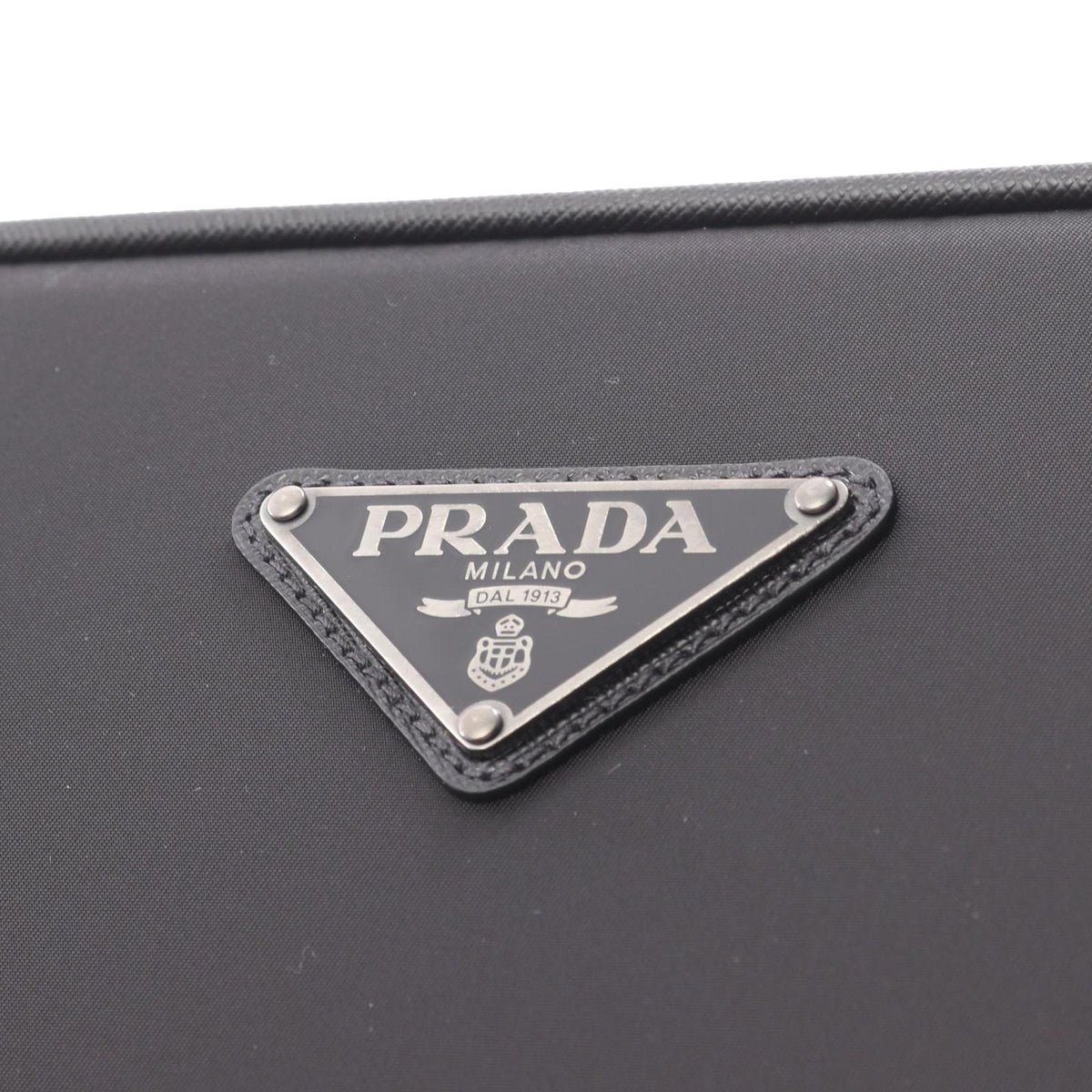 Prada Tessuto and Saffiano Trimmed Trolley