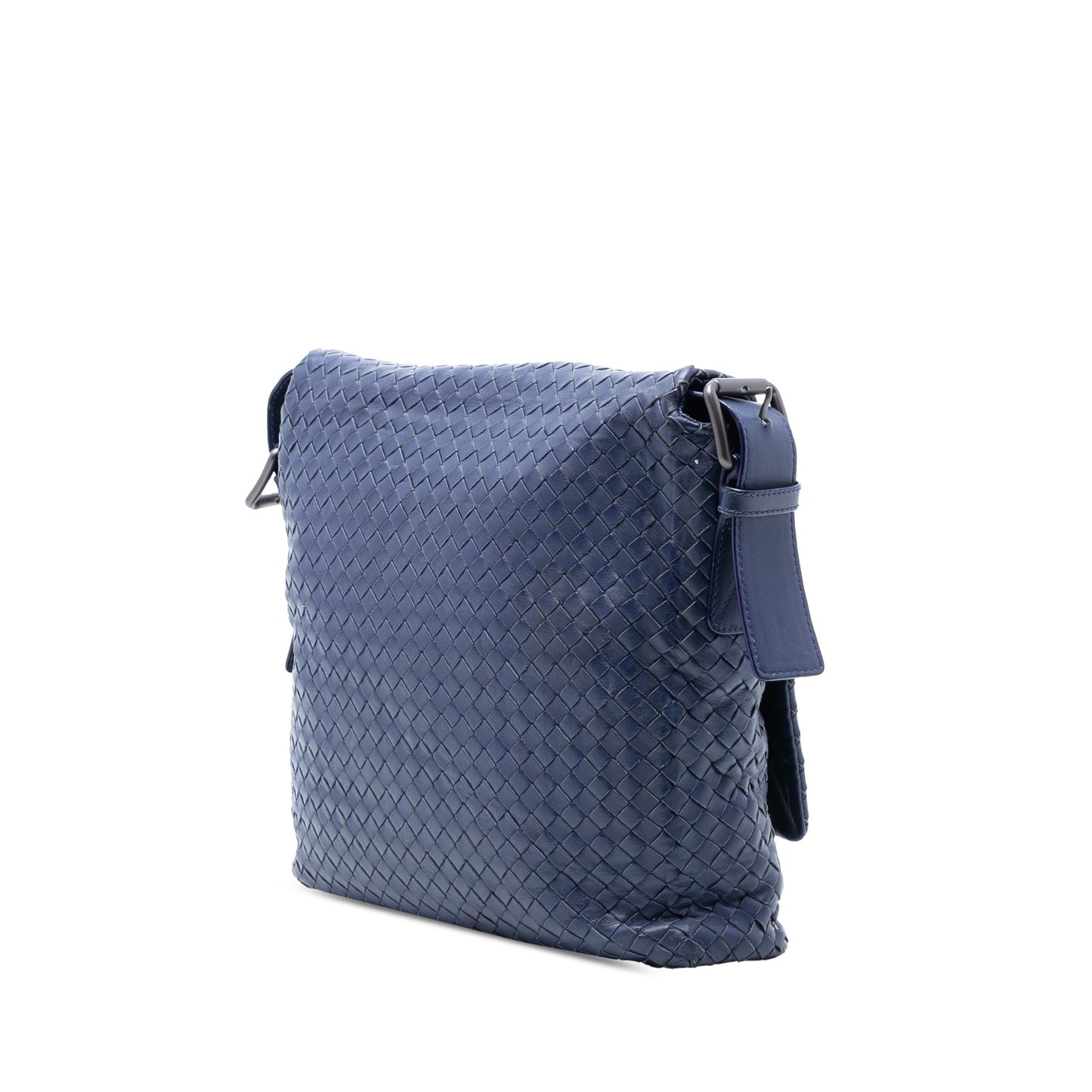 Bottega Veneta Nappa Intrecciato Flap Crossbody