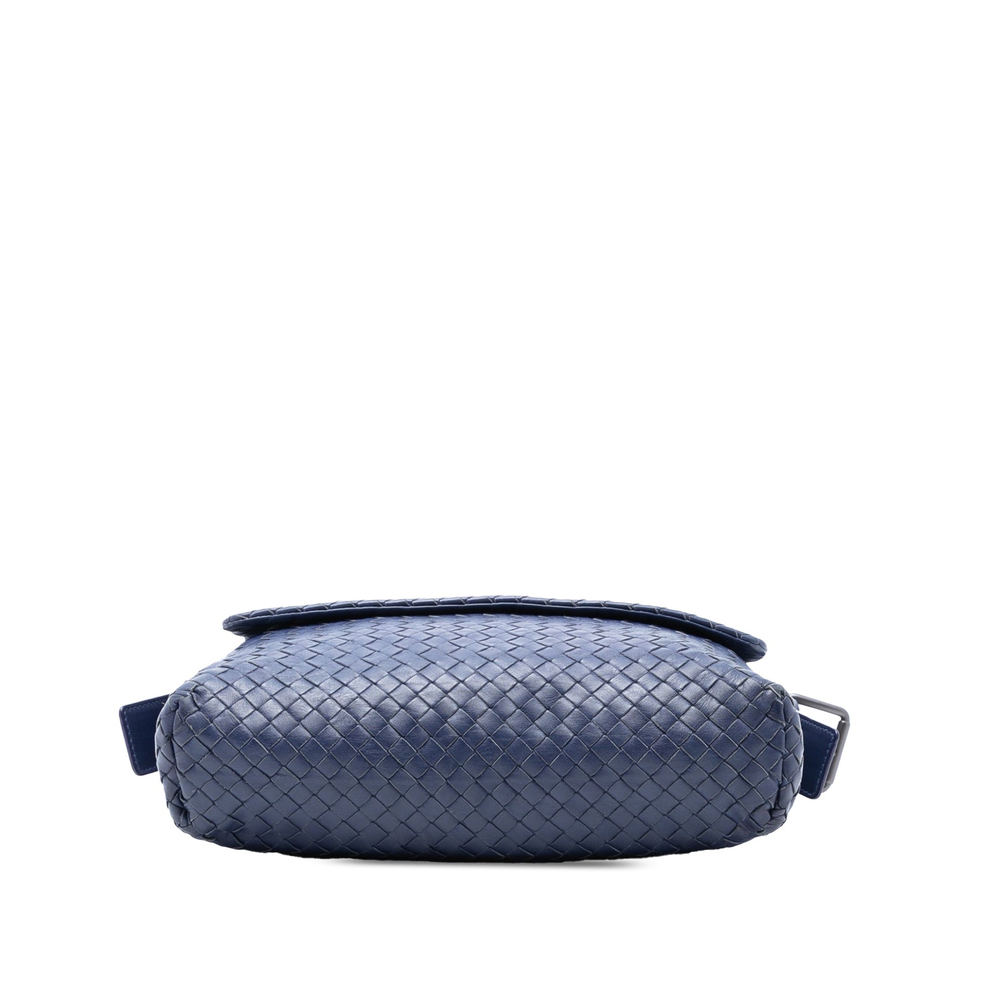 Bottega Veneta Nappa Intrecciato Flap Crossbody