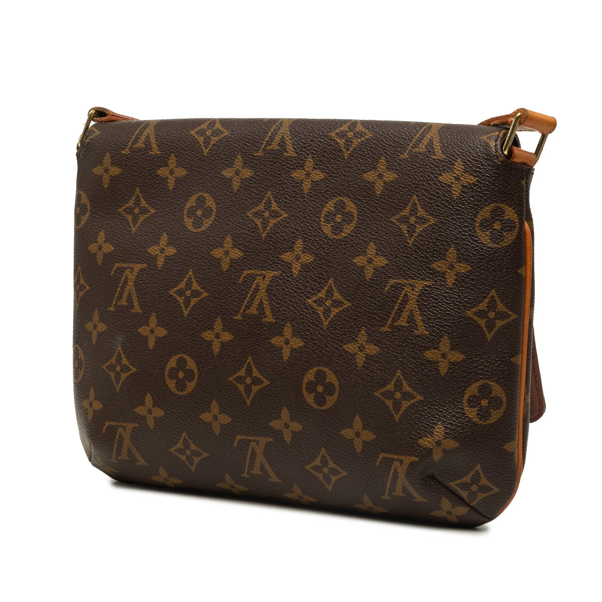 Louis Vuitton Monogram Musette Tango Short Strap — Brown