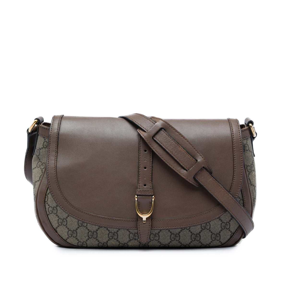Gucci GG Supreme Stirrup Crossbody