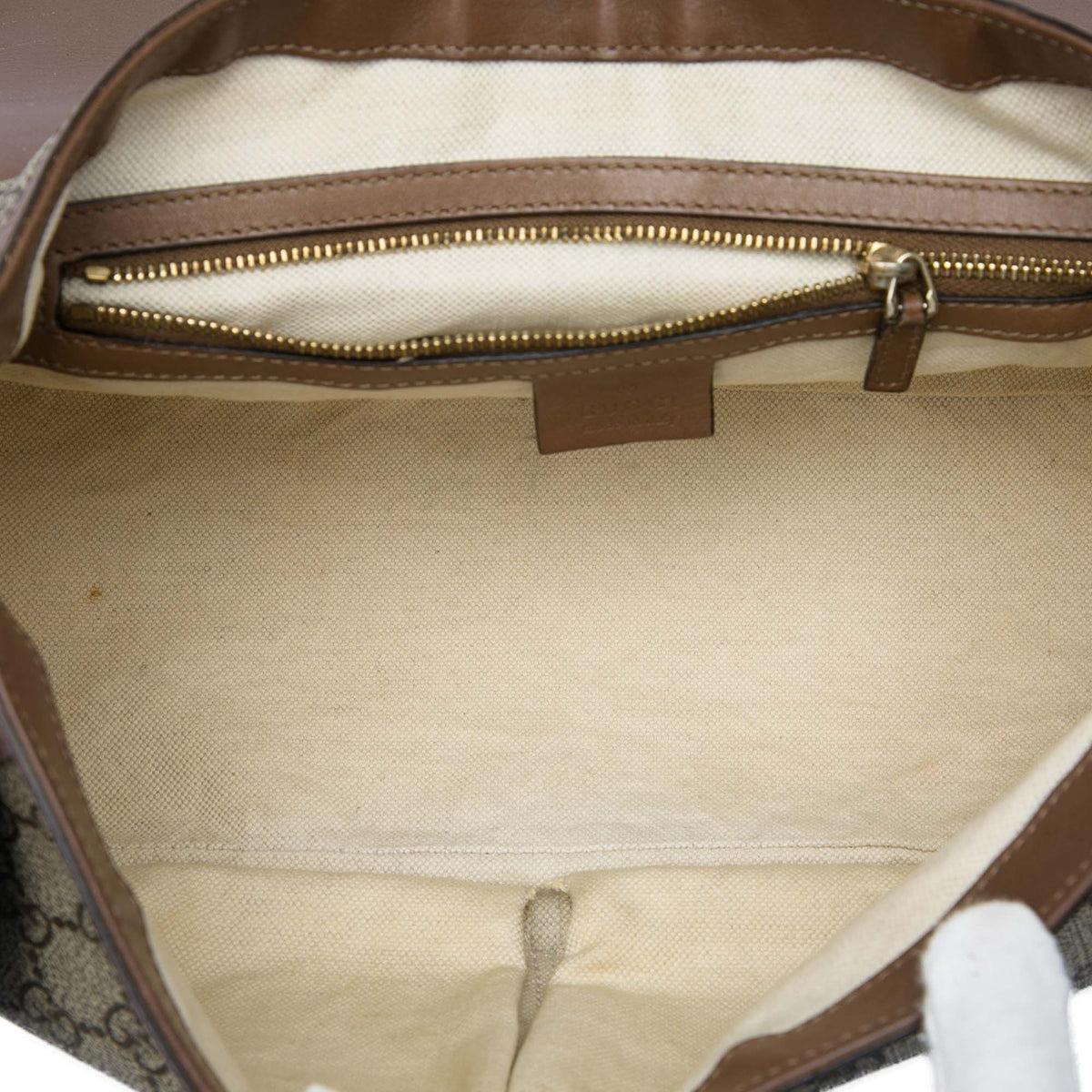 Gucci GG Supreme Stirrup Crossbody