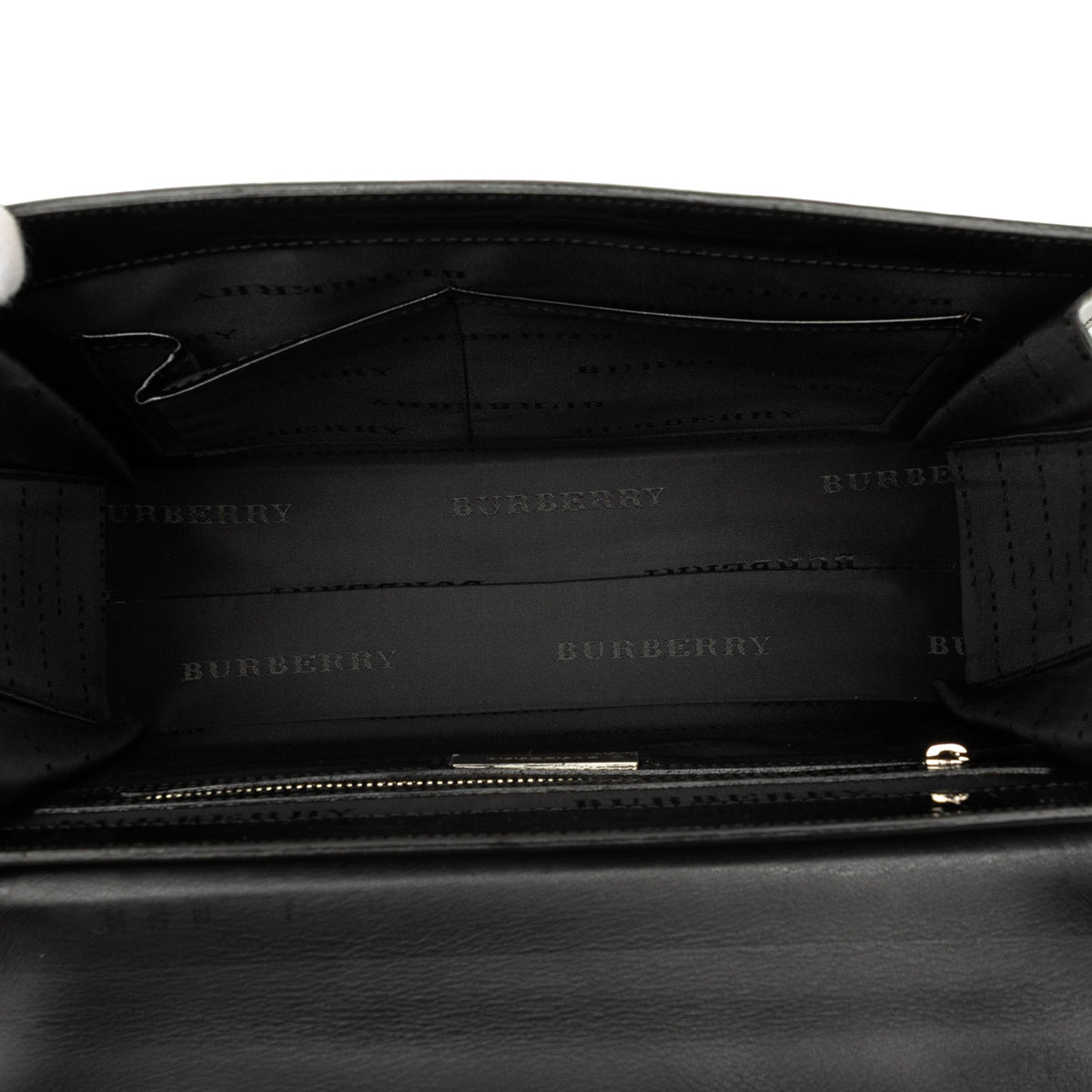 Burberry House Check Embossed Patent Crossbody