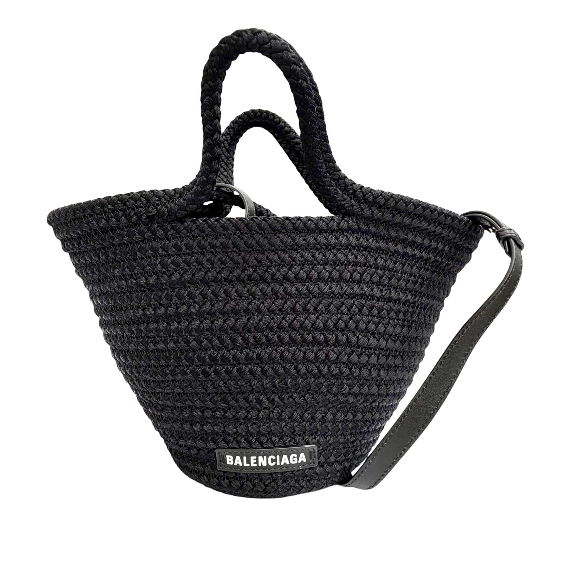 Balenciaga Small Nylon Ibiza Basket Bag